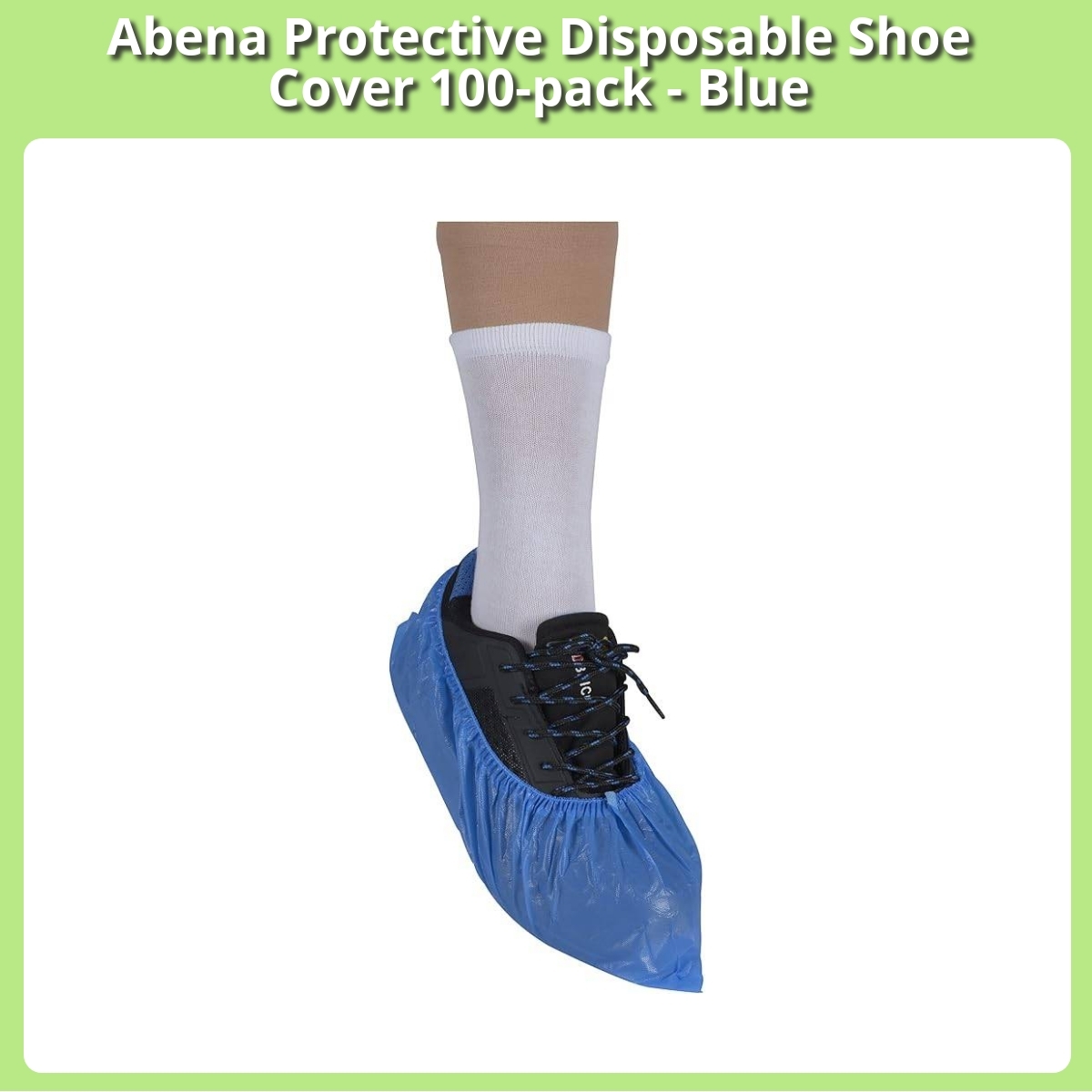Anmeldelse af Abena Protective Disposable Shoe Cover 100-pack - Blue