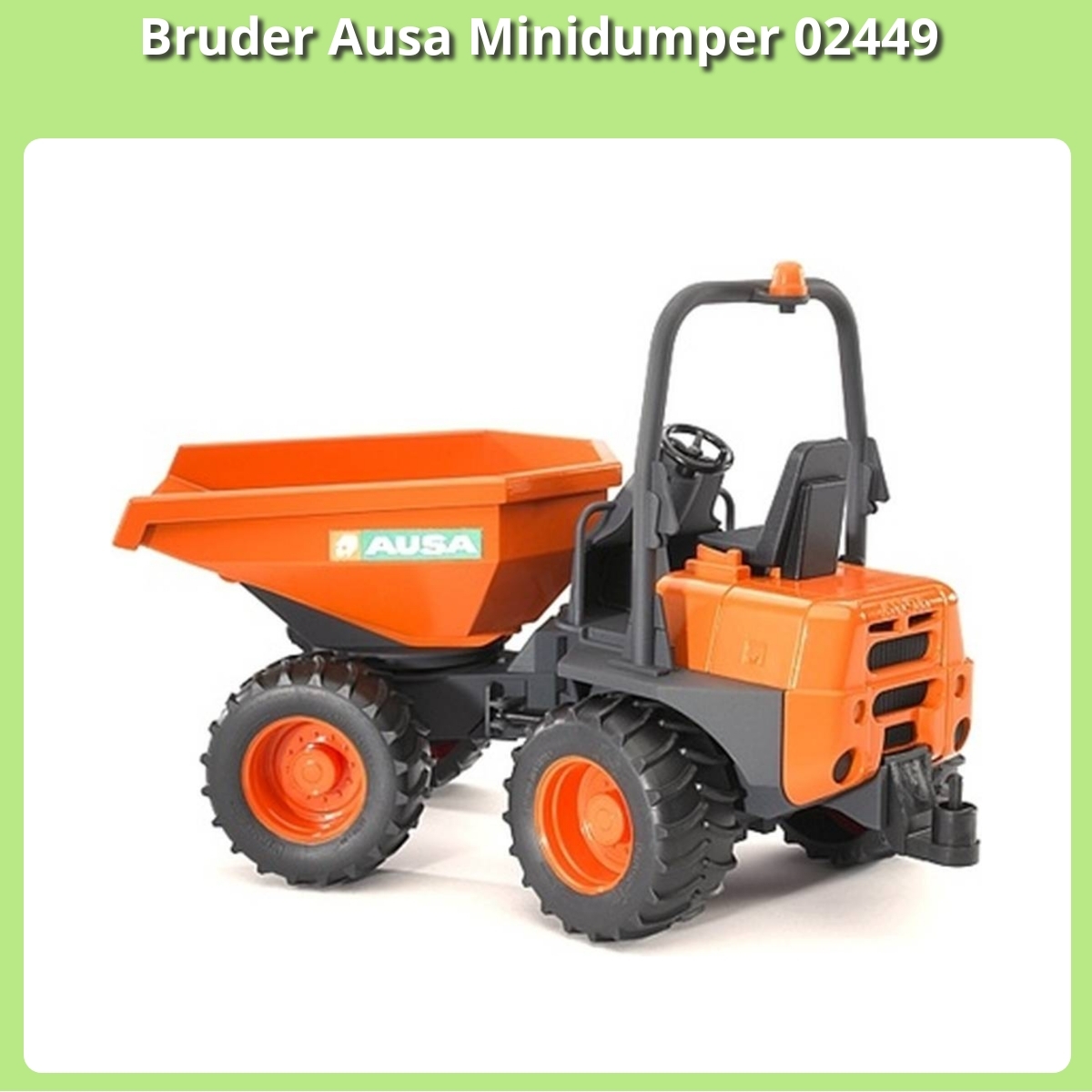 Anmeldelse af Bruder Ausa Minidumper 02449