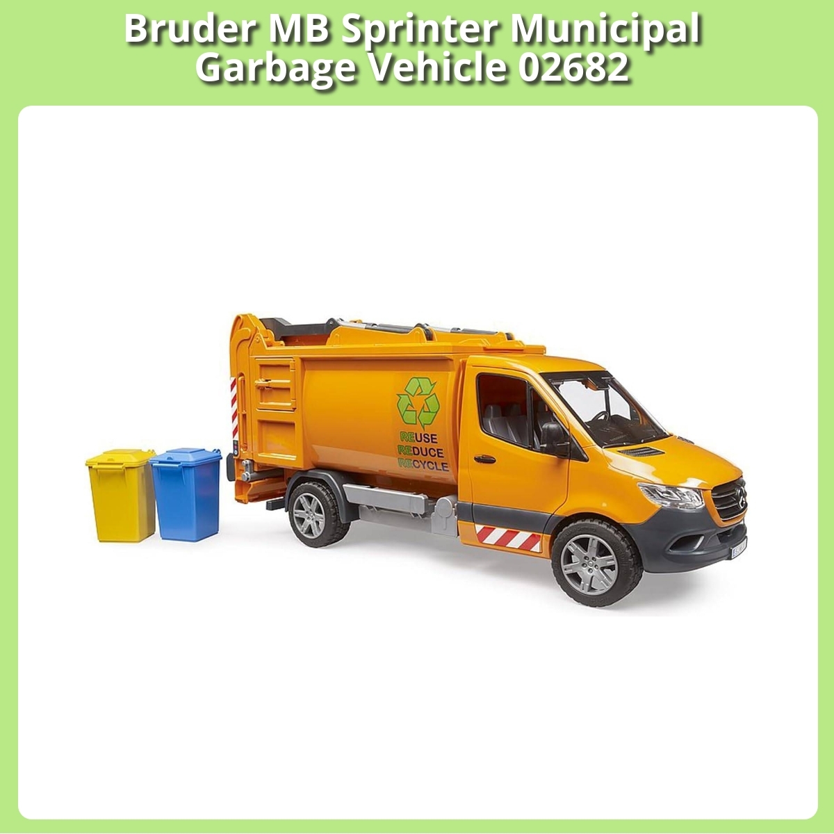 Anmeldelse af Bruder MB Sprinter Municipal Garbage Vehicle 02682