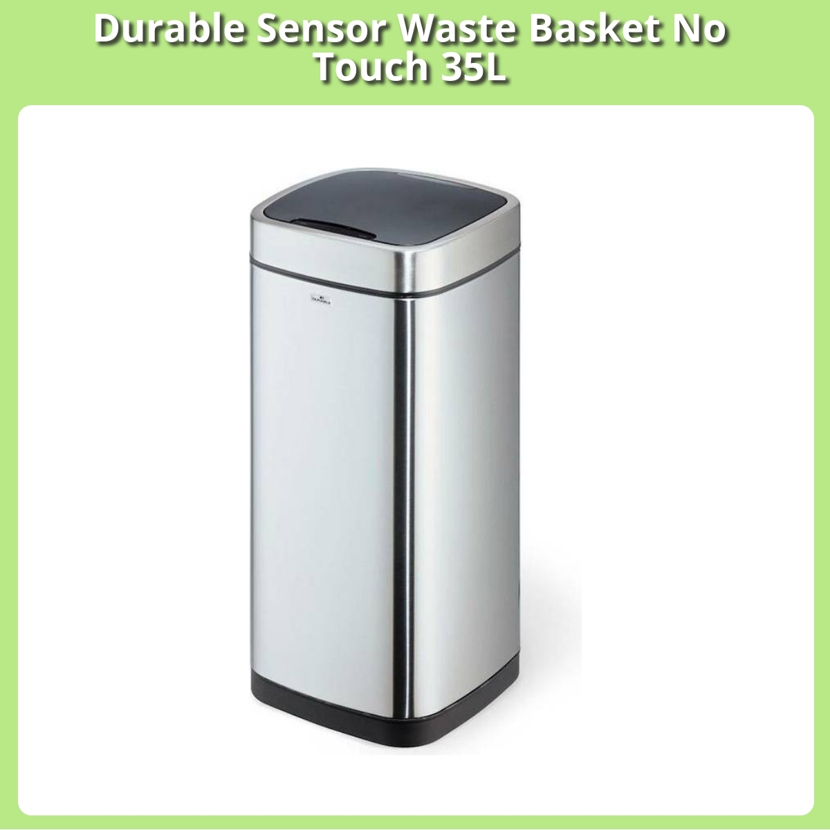 Anmeldelse af Durable Sensor Waste Basket No Touch 35L