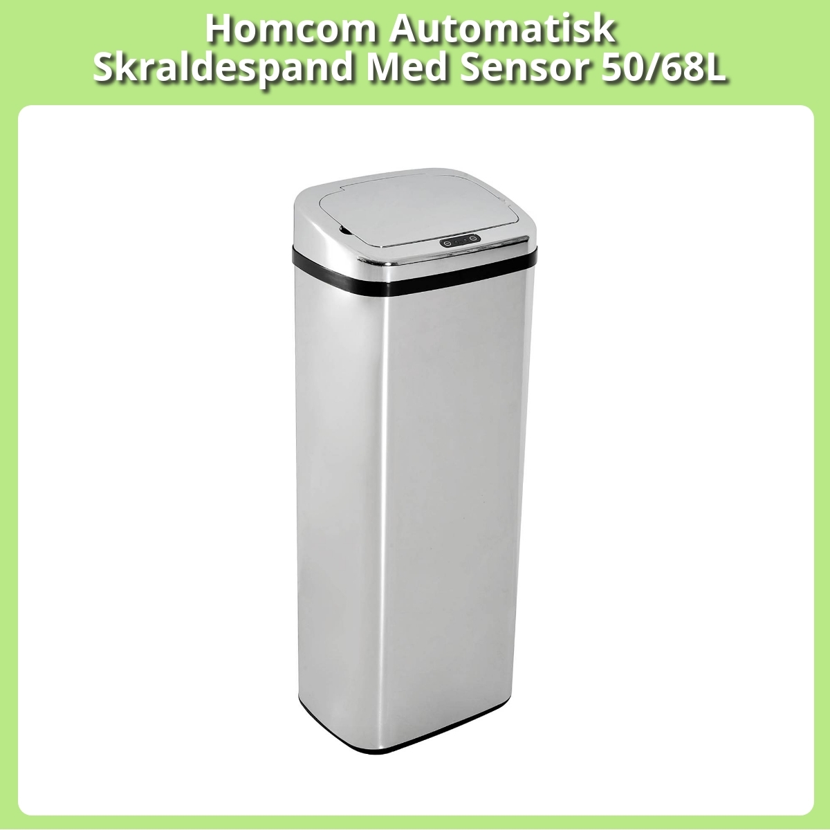 Anmeldelse af Homcom Automatisk Skraldespand Med Sensor 50/68L