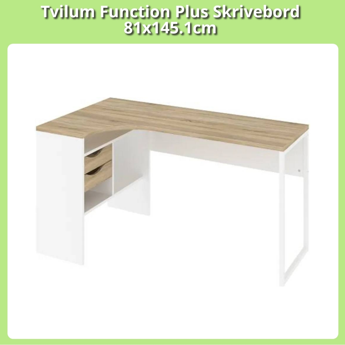Anmeldelse af Tvilum Function Plus Skrivebord 81x145.1cm