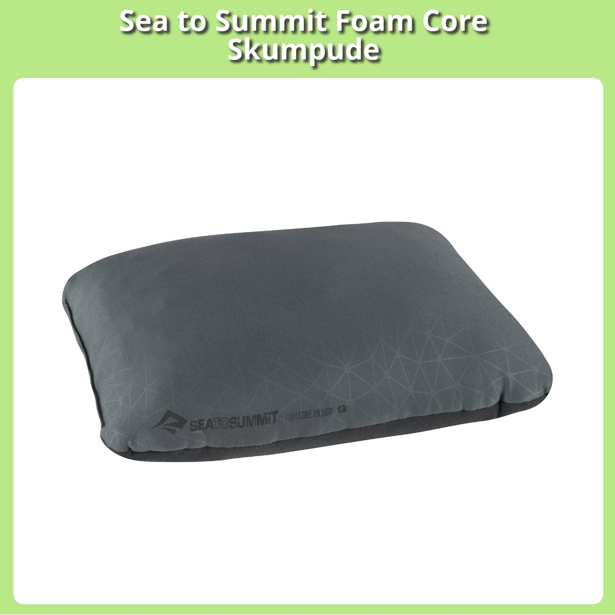 Anmeldelse af Sea to Summit Foam Core Skumpude