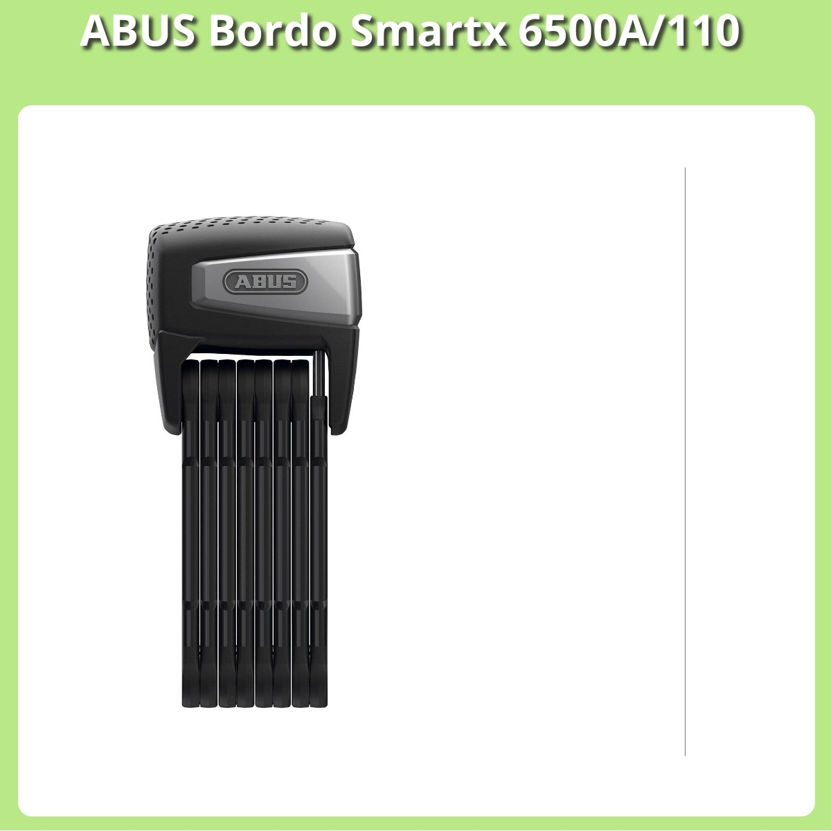Anmeldelse af ABUS Bordo Smartx 6500A/110