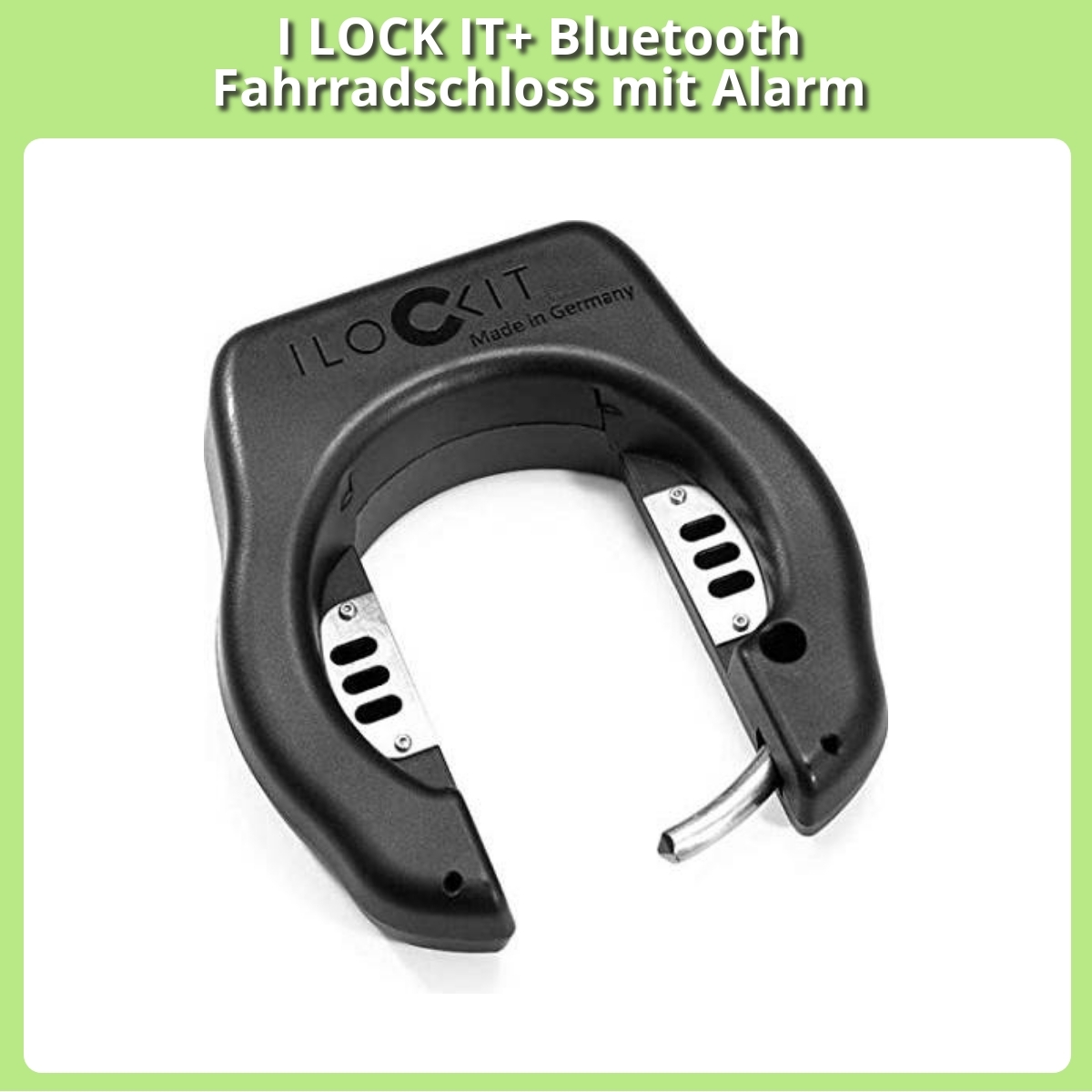 Anmeldelse af I LOCK IT+ Bluetooth Fahrradschloss mit Alarm