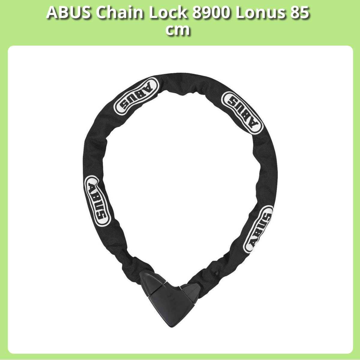 Anmeldelse af ABUS Chain Lock 8900 Lonus 85 cm