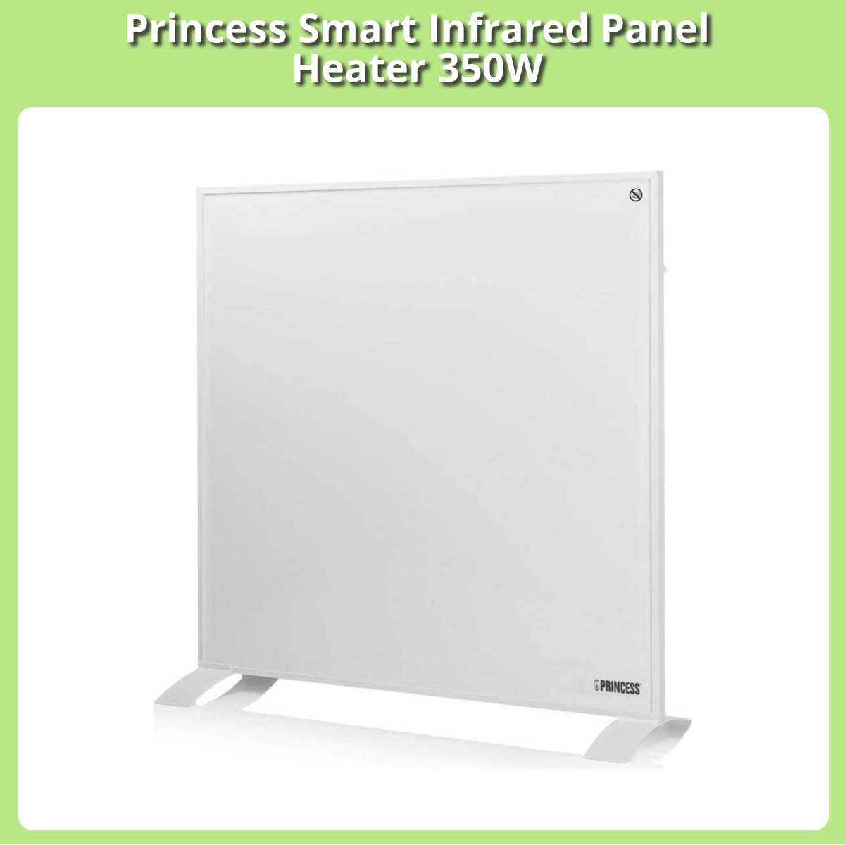 Anmeldelse af Princess Smart Infrared Panel Heater 350W