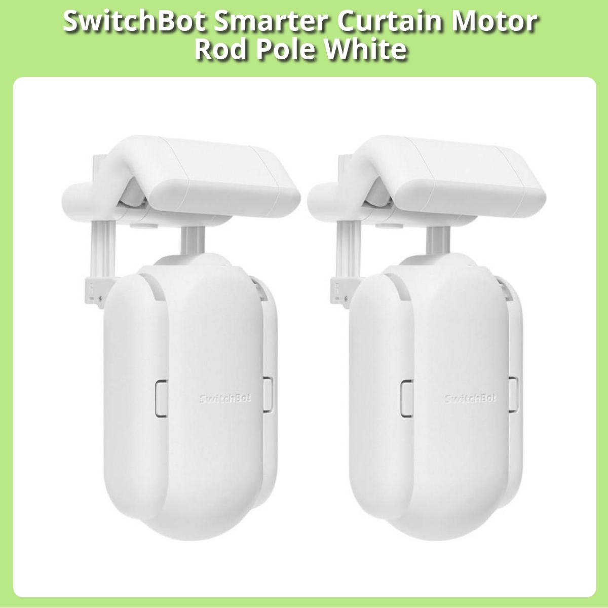Anmeldelse af SwitchBot Smarter Curtain Motor Rod Pole White