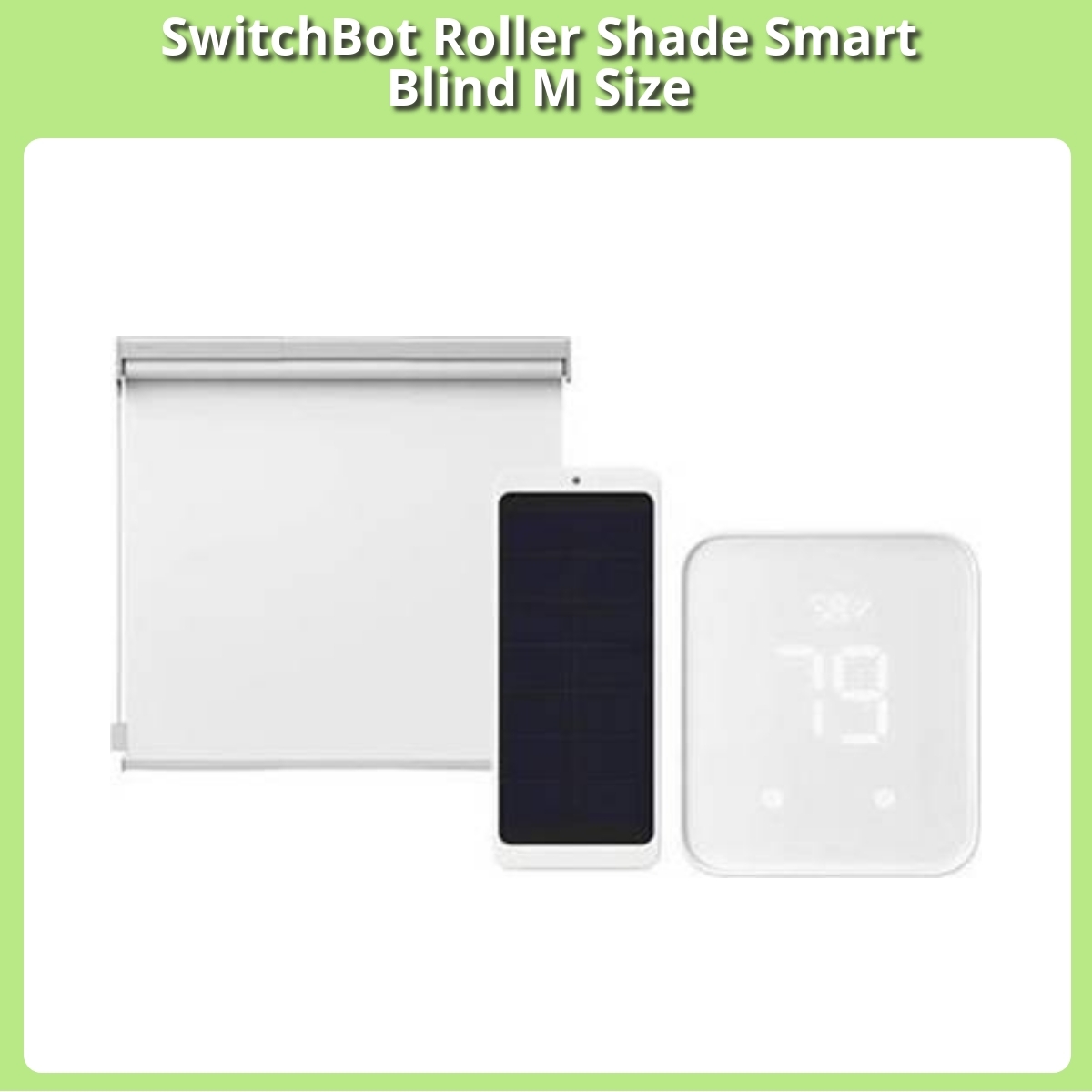 Anmeldelse af SwitchBot Roller Shade Smart Blind M Size