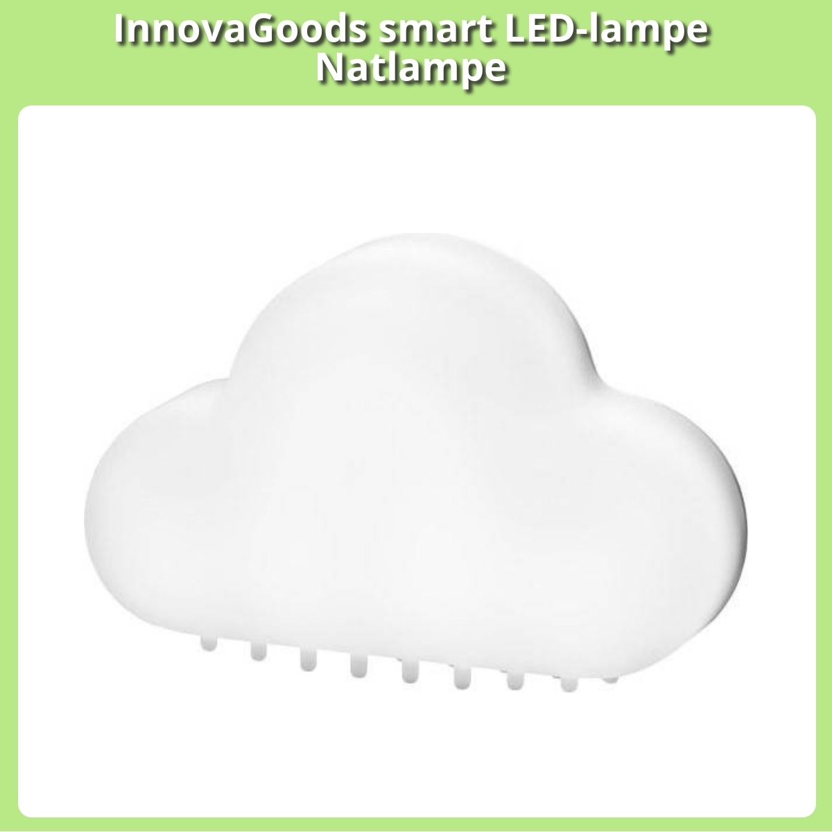 Anmeldelse af InnovaGoods smart LED-lampe Natlampe