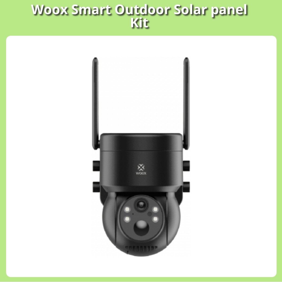 Anmeldelse af Woox Smart Outdoor Solar panel Kit