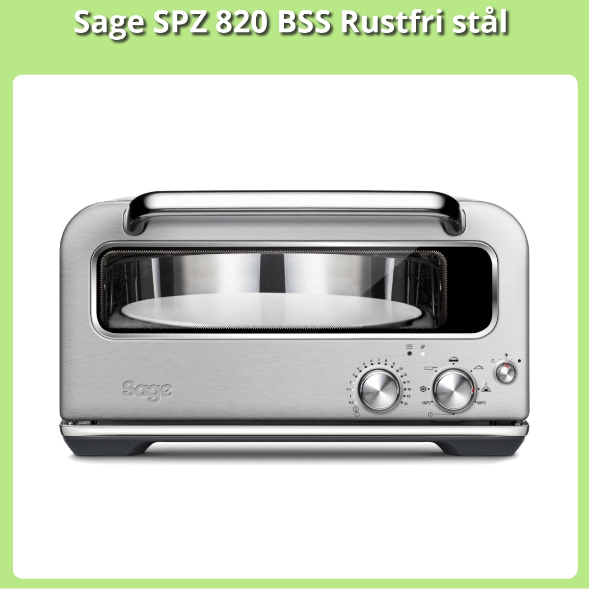 Anmeldelse af Sage SPZ 820 BSS Rustfri stål