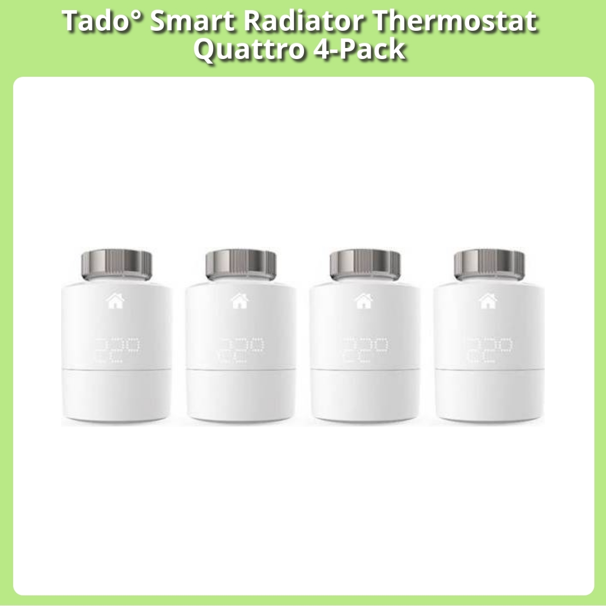 Anmeldelse af Tado° Smart Radiator Thermostat Quattro 4-Pack