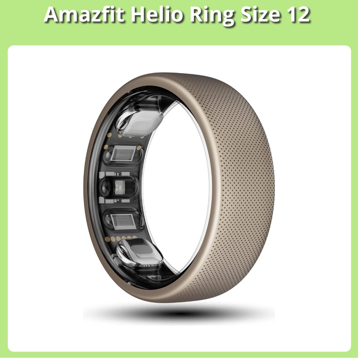 Anmeldelse af Amazfit Helio Ring Size 12