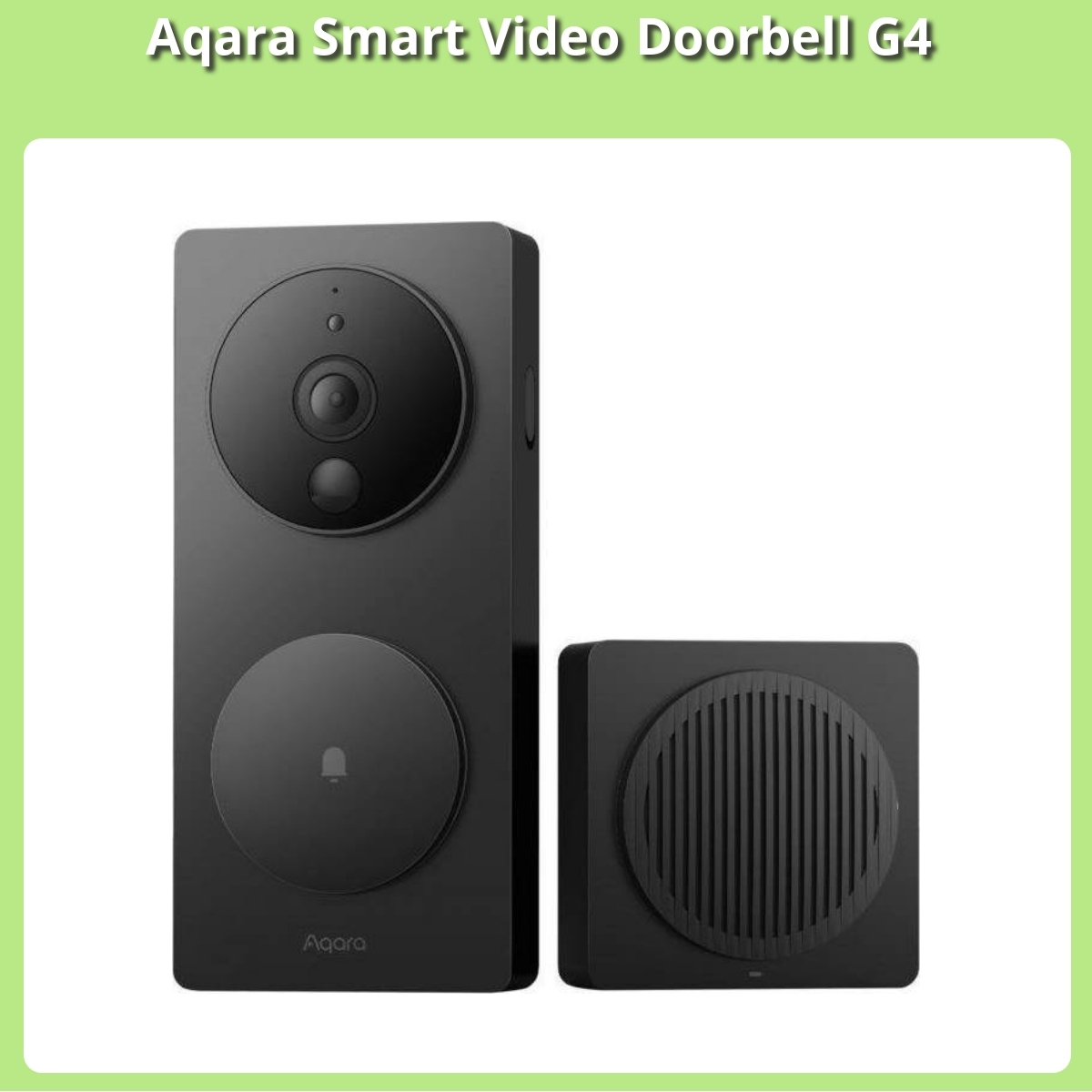Anmeldelse af Aqara Smart Video Doorbell G4