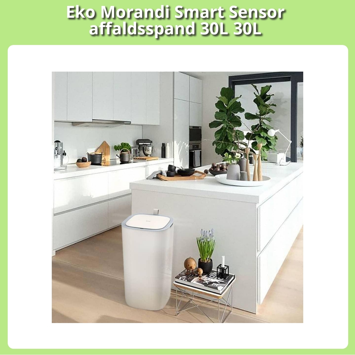 Anmeldelse af Eko Morandi Smart Sensor affaldsspand 30L 30L
