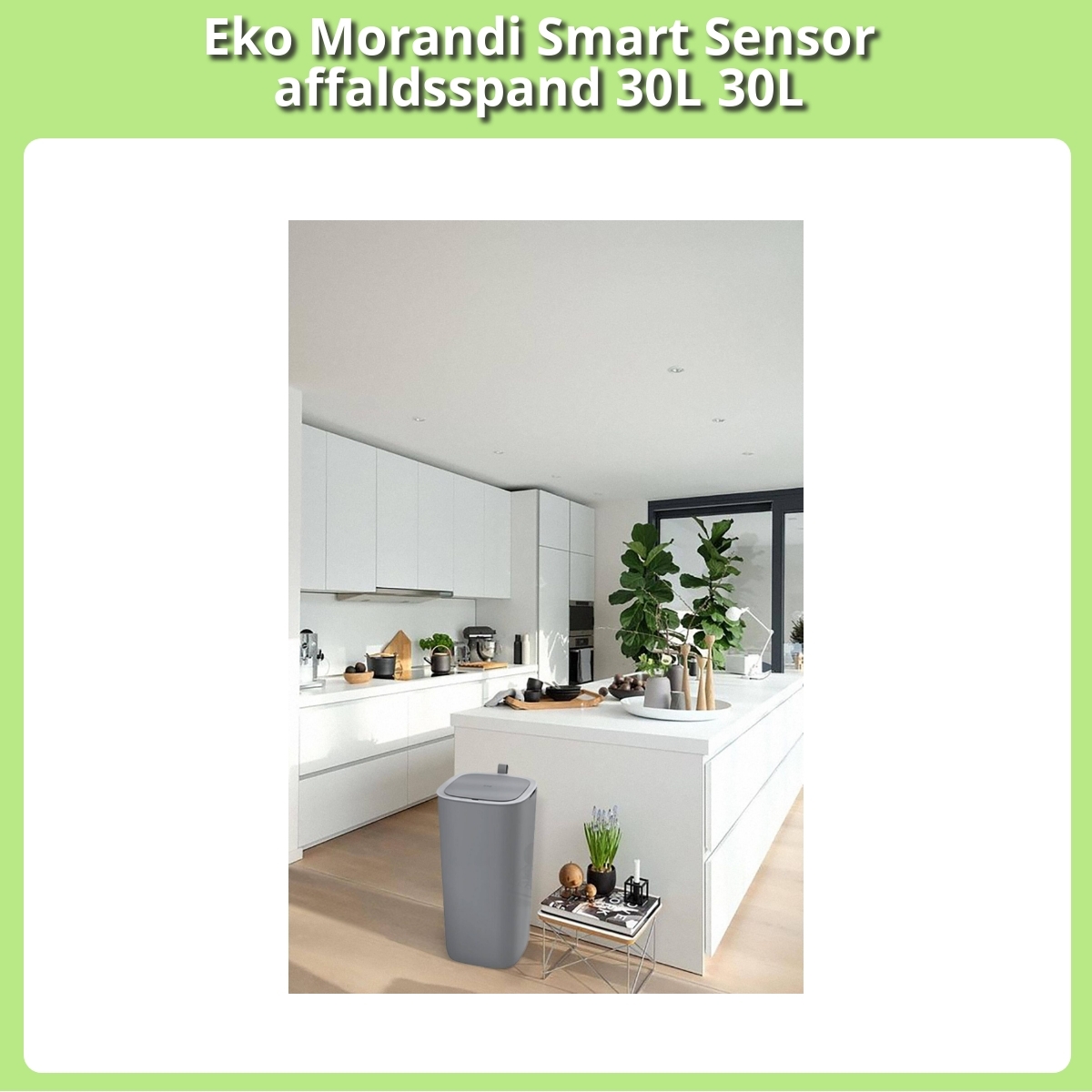 Anmeldelse af Eko Morandi Smart Sensor affaldsspand 30L 30L