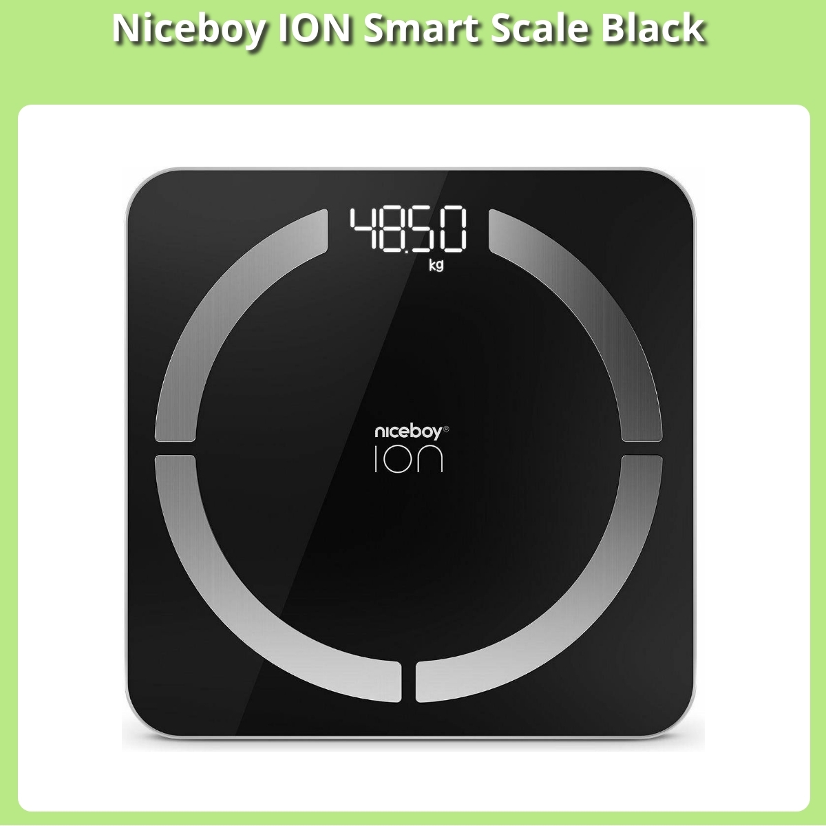 Anmeldelse af Niceboy ION Smart Scale Black