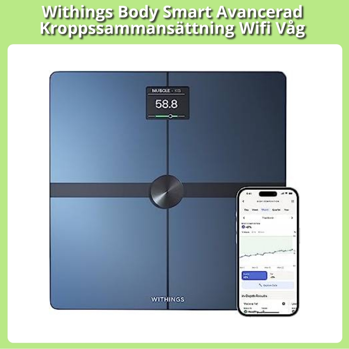 Anmeldelse af Withings Body Smart Avancerad Kroppssammansättning Wifi Våg