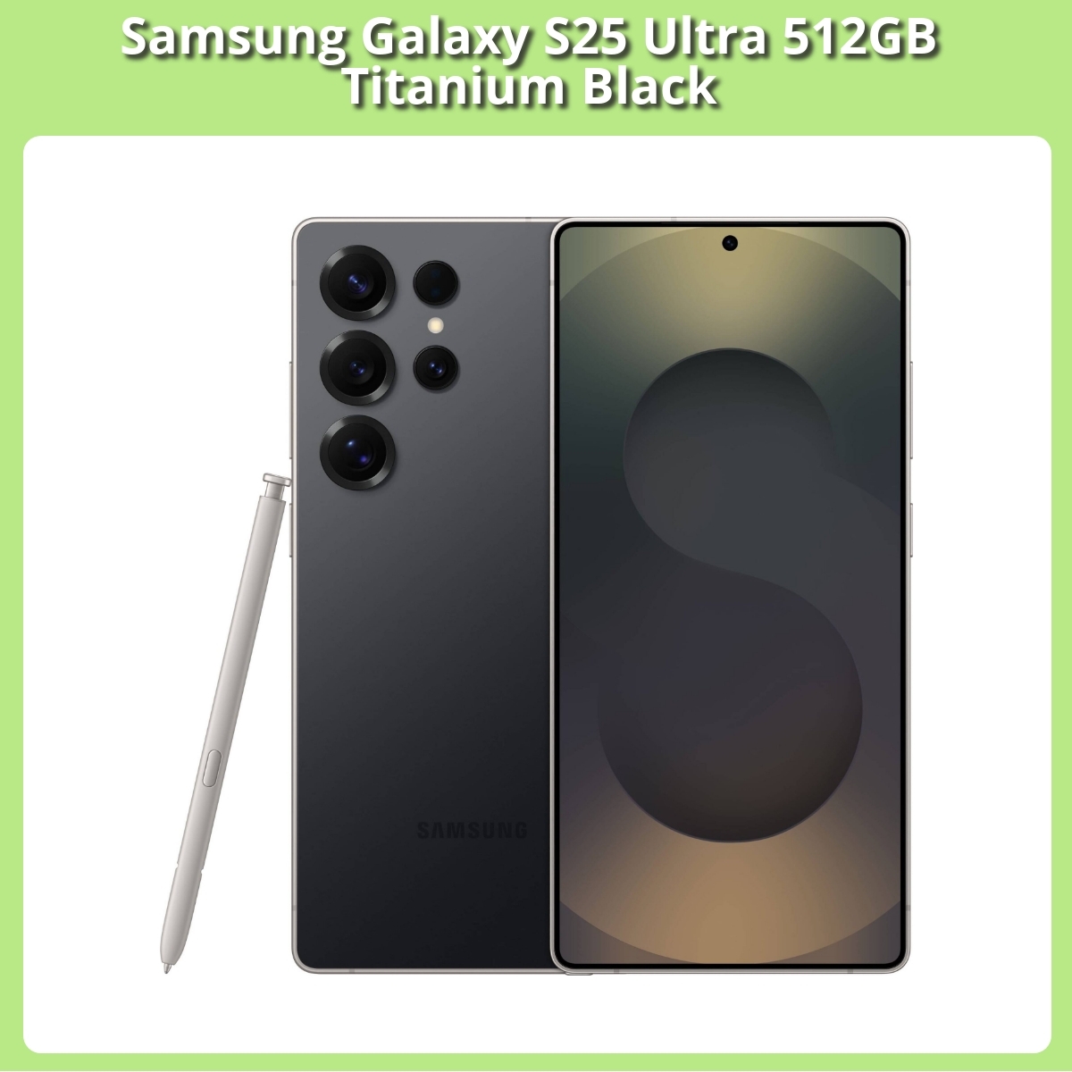 Anmeldelse af Samsung Galaxy S25 Ultra 512GB Titanium Black