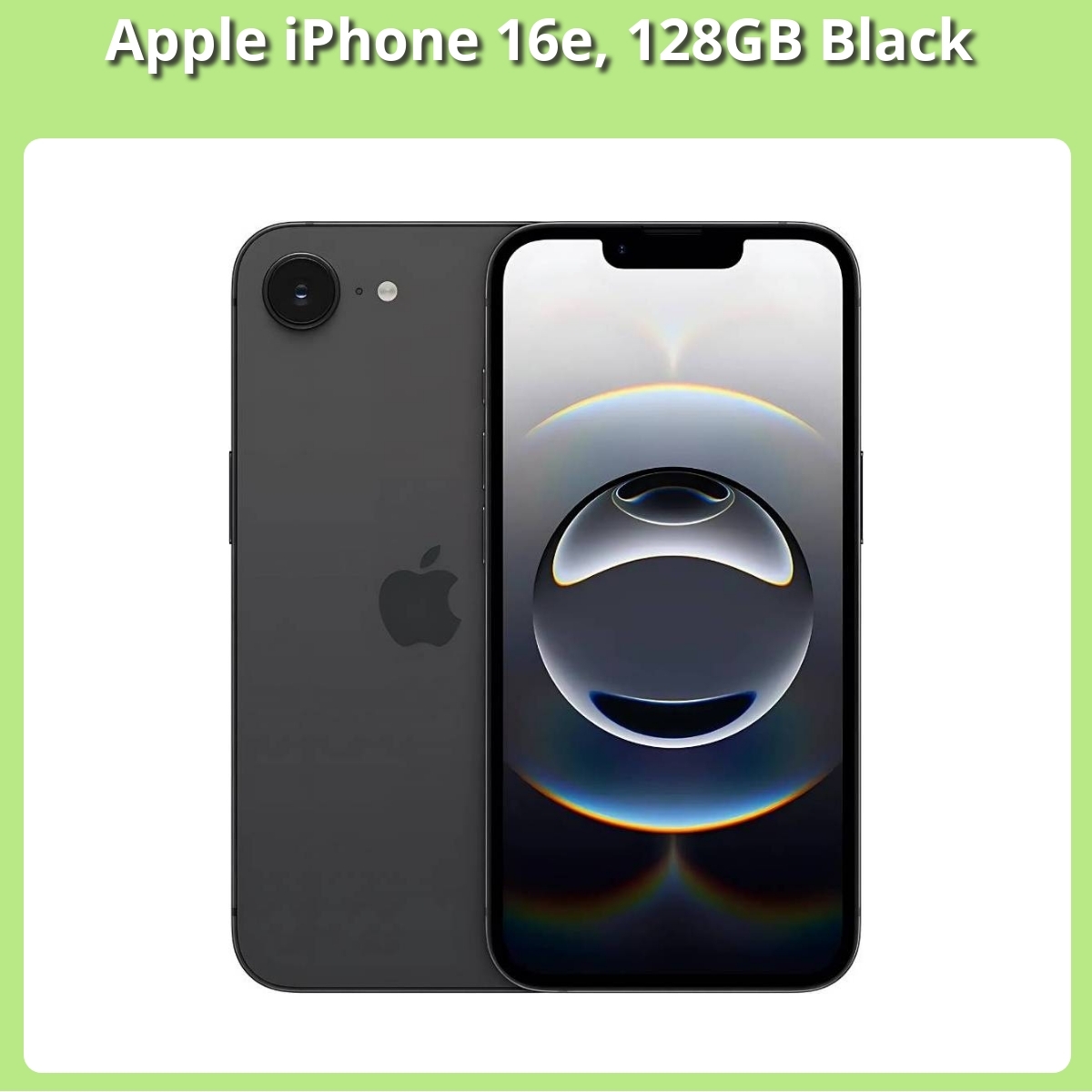 Anmeldelse af Apple iPhone 16e, 128GB Black