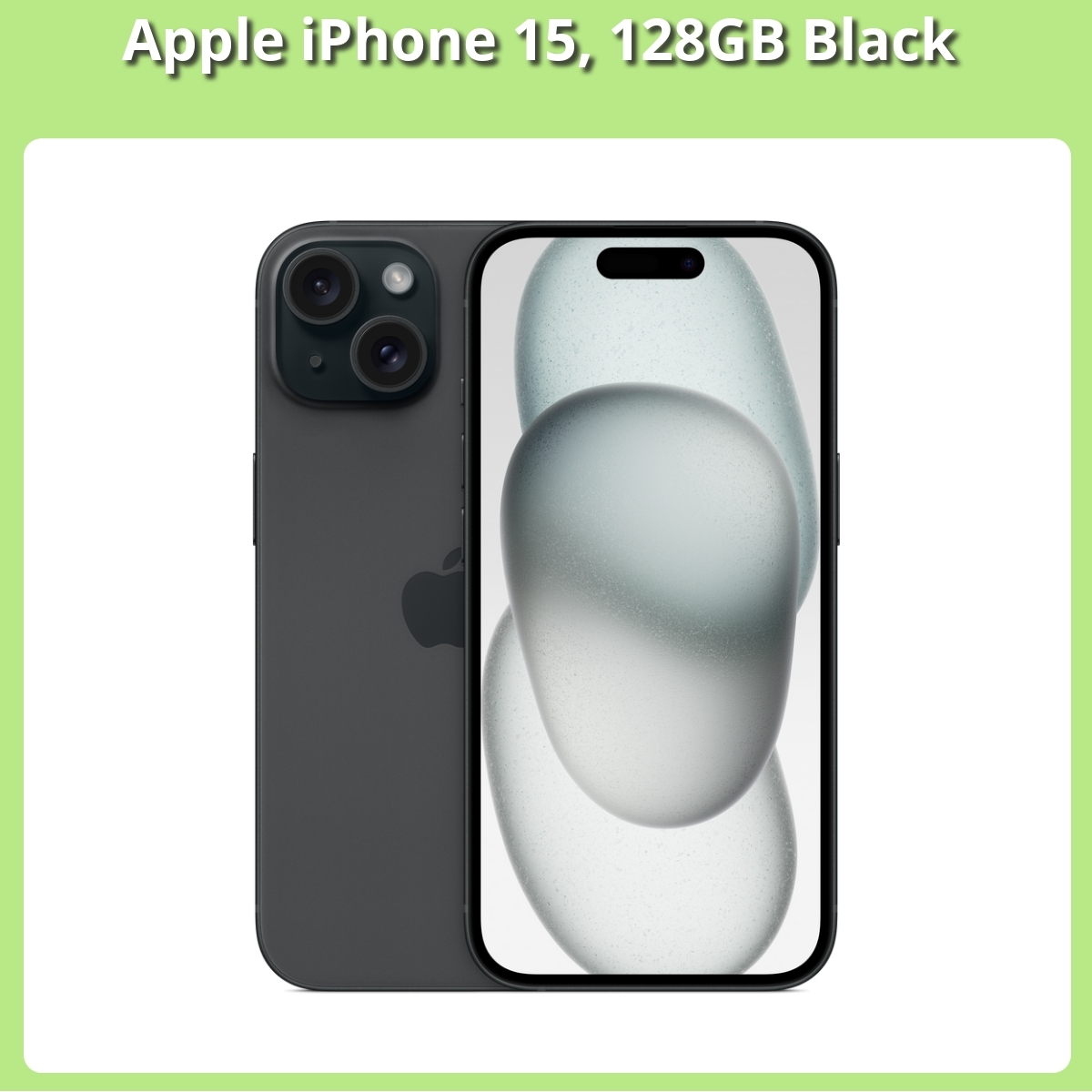 Anmeldelse af Apple iPhone 15, 128GB Black