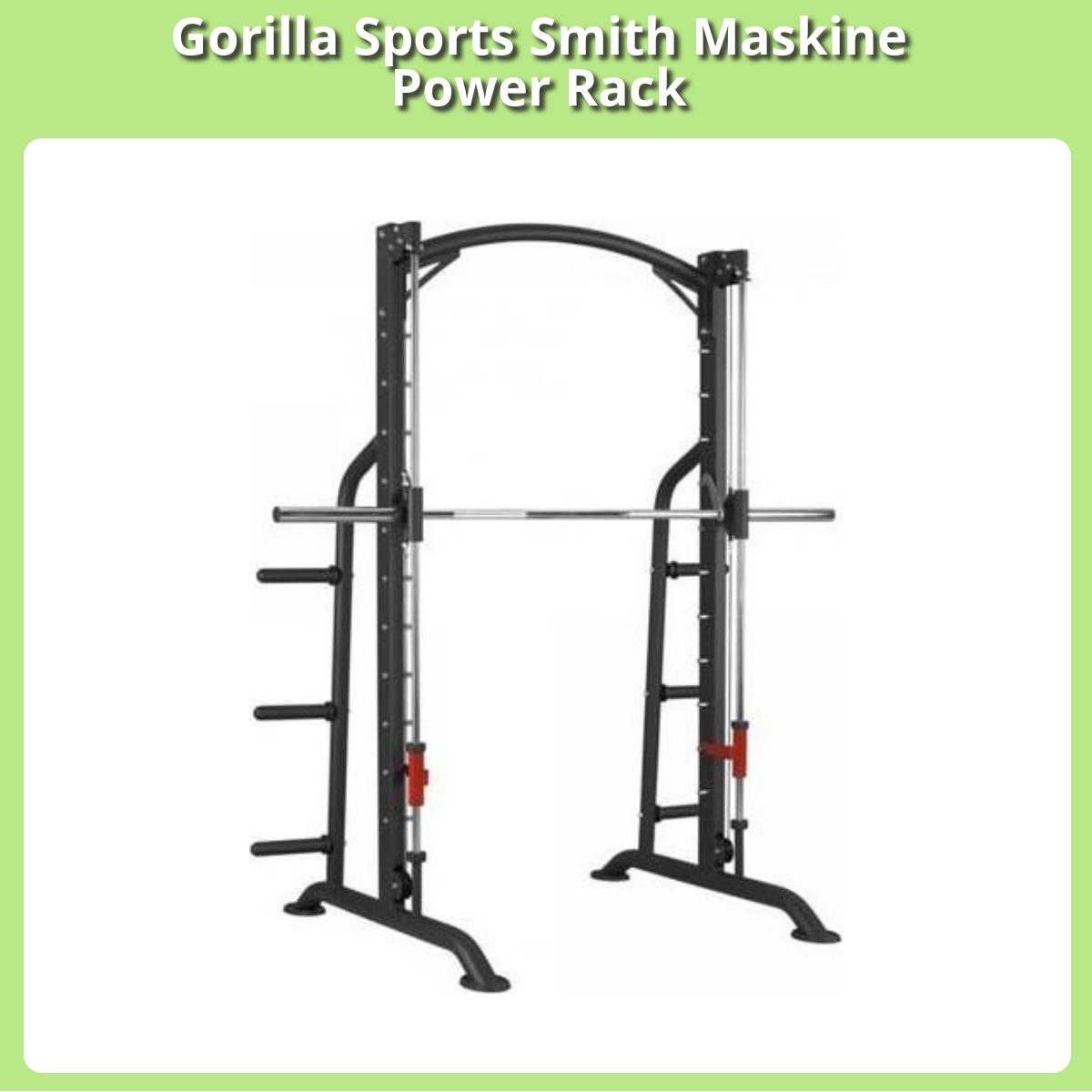 Anmeldelse af Gorilla Sports Smith Maskine Power Rack