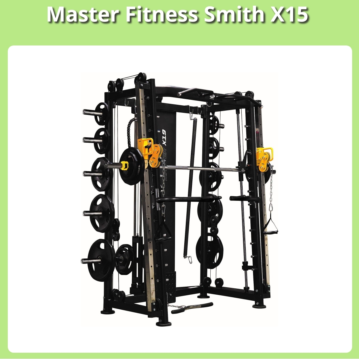 Anmeldelse af Master Fitness Smith X15