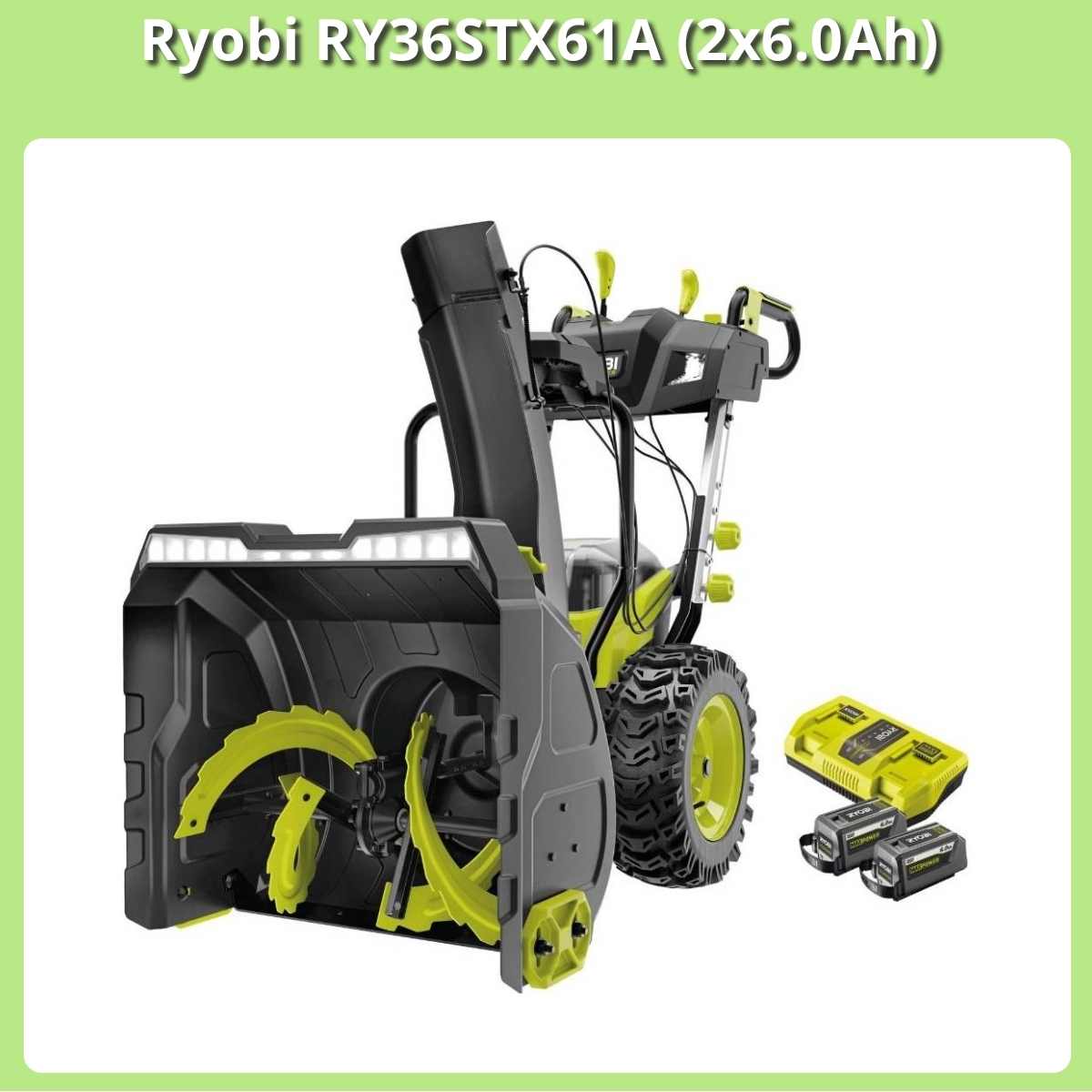Anmeldelse af Ryobi RY36STX61A (2x6.0Ah)