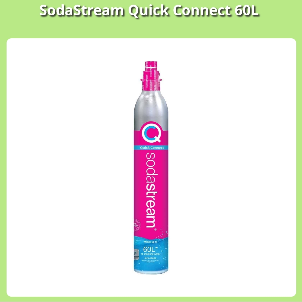 Anmeldelse af SodaStream Quick Connect 60L
