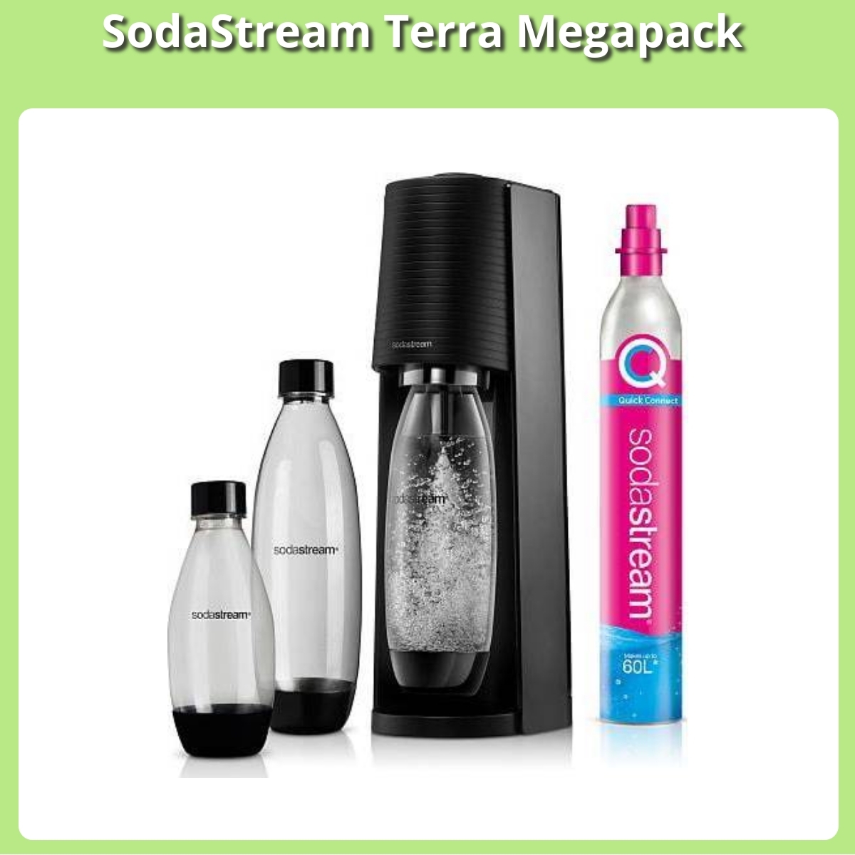 Anmeldelse af SodaStream Terra Megapack