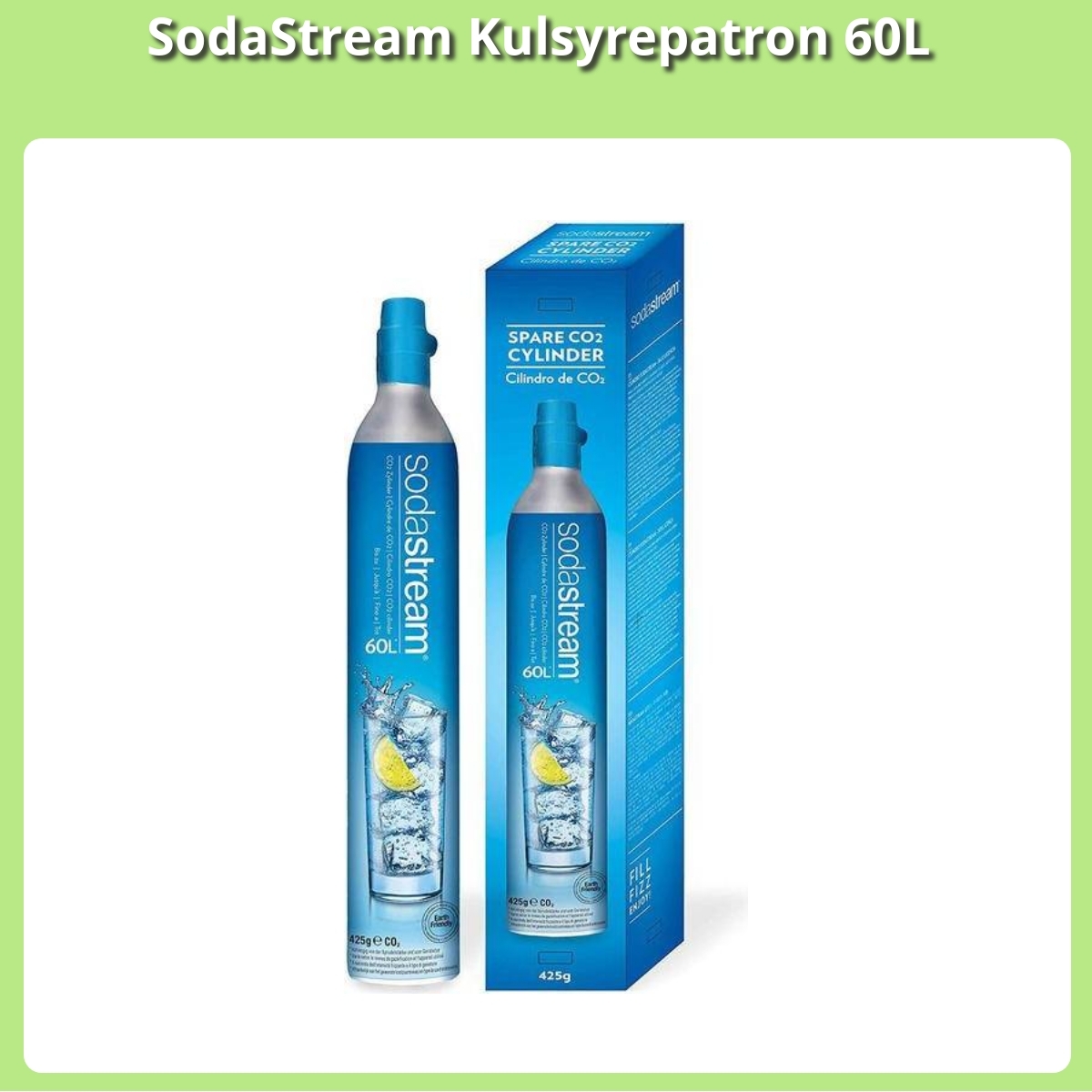 Anmeldelse af SodaStream Kulsyrepatron 60L