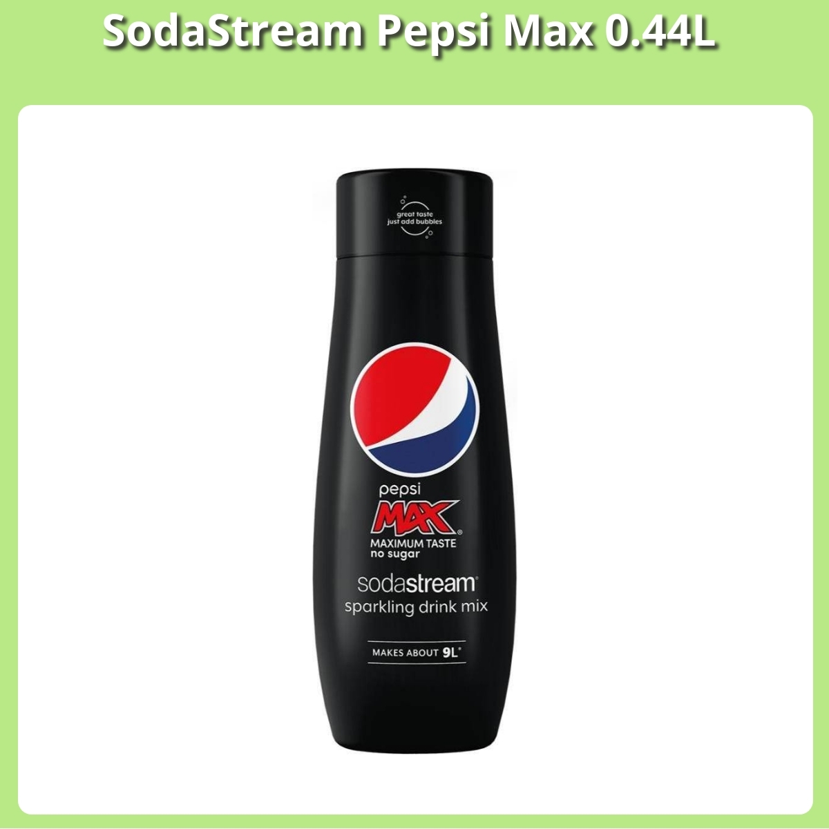 Anmeldelse af SodaStream Pepsi Max 0.44L