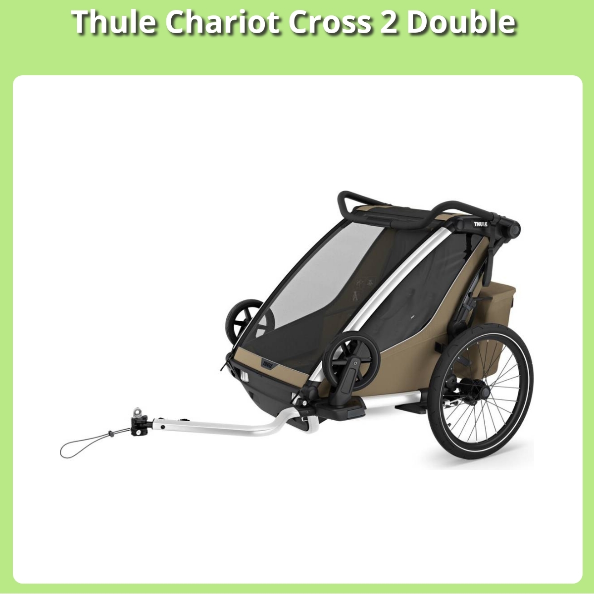 Anmeldelse af Thule Chariot Cross 2 Double