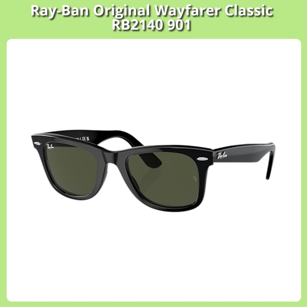 Anmeldelse af Ray-Ban Original Wayfarer Classic RB2140 901