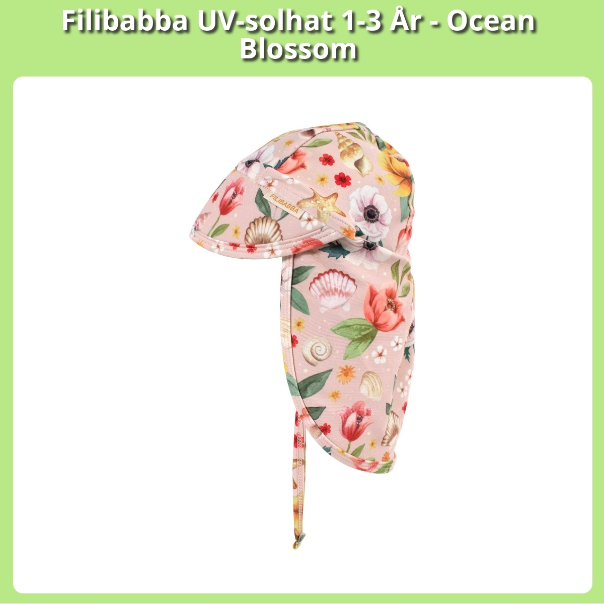 Anmeldelse af Filibabba UV-solhat 1-3 År - Ocean Blossom