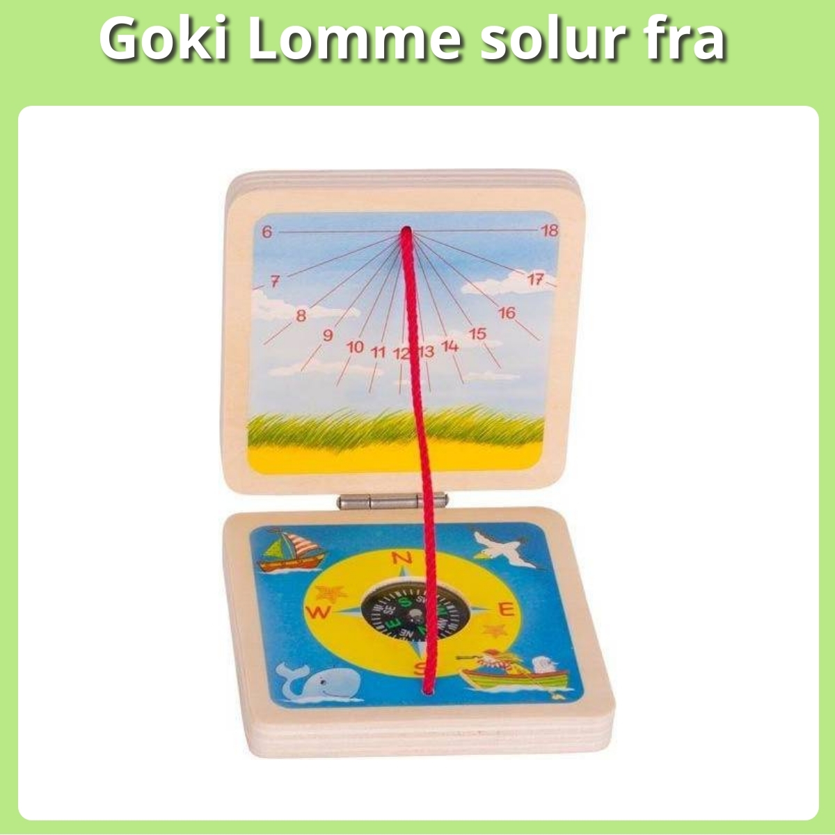 Anmeldelse af Goki Lomme solur fra