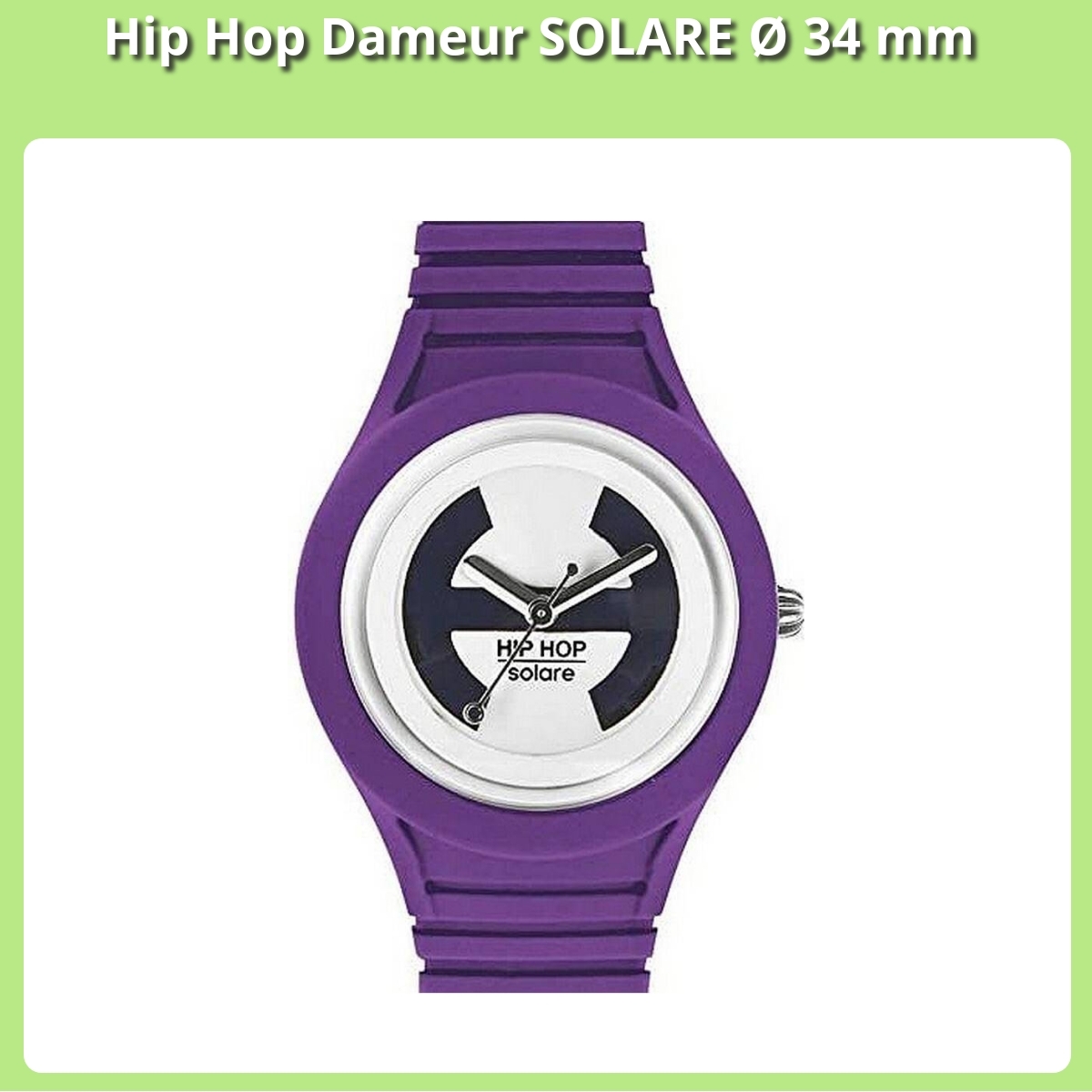 Anmeldelse af Hip Hop Dameur SOLARE Ø 34 mm