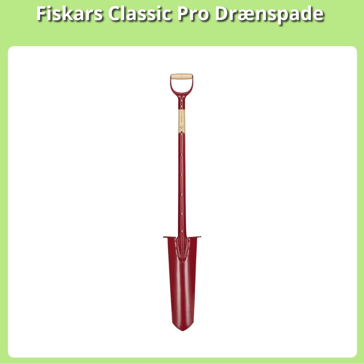 Anmeldelse af Fiskars Classic Pro Drænspade