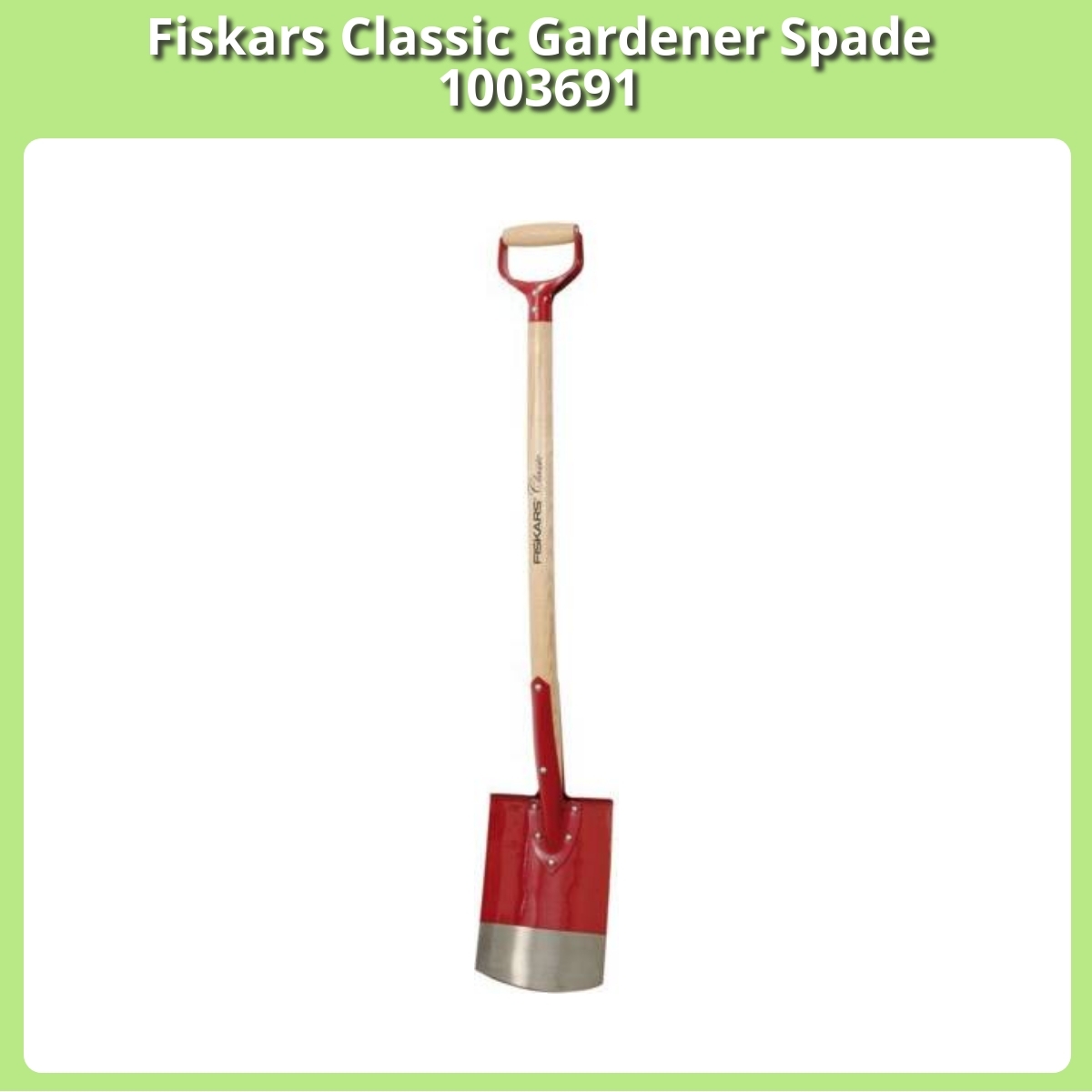 Anmeldelse af Fiskars Classic Gardener Spade 1003691