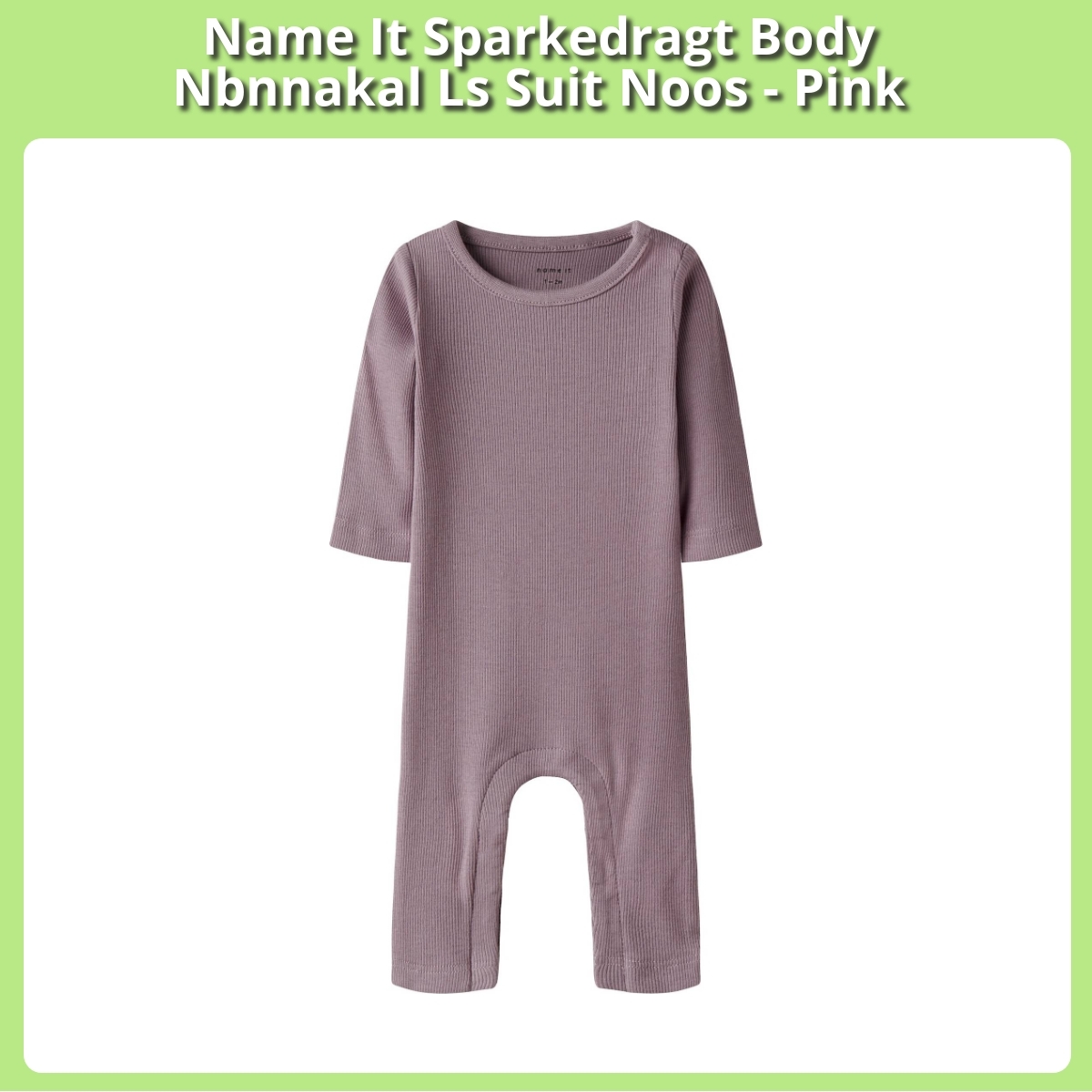 Anmeldelse af Name It Sparkedragt Body Nbnnakal Ls Suit Noos - Pink