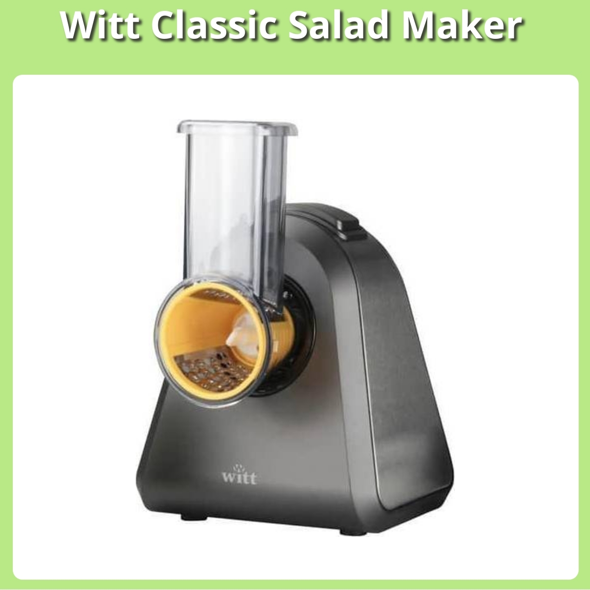 Anmeldelse af Witt Classic Salad Maker