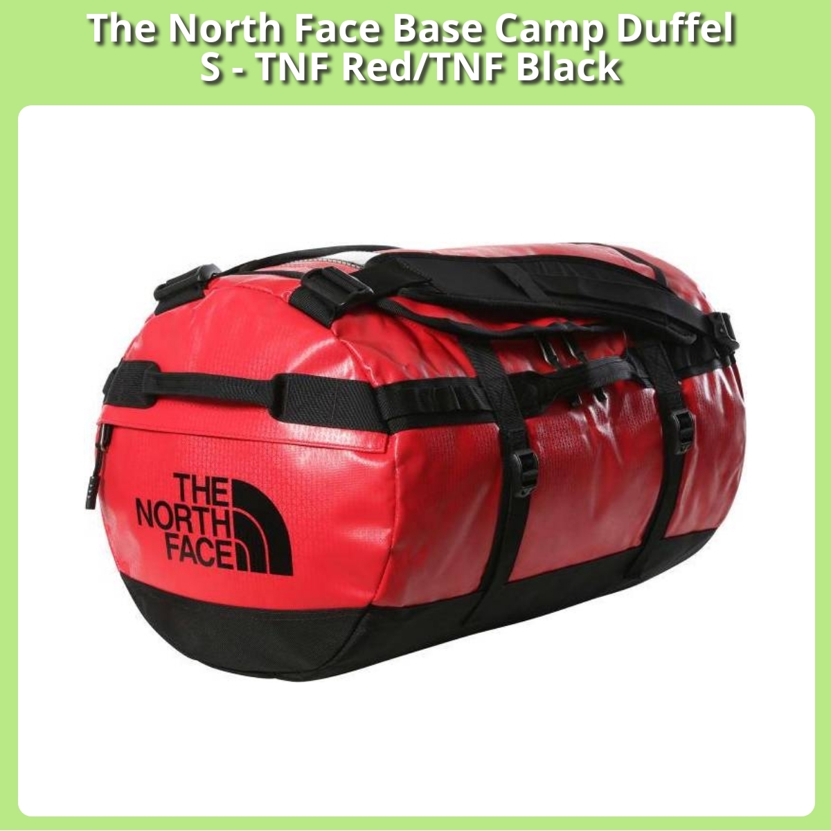 Anmeldelse af The North Face Base Camp Duffel S - TNF Red/TNF Black