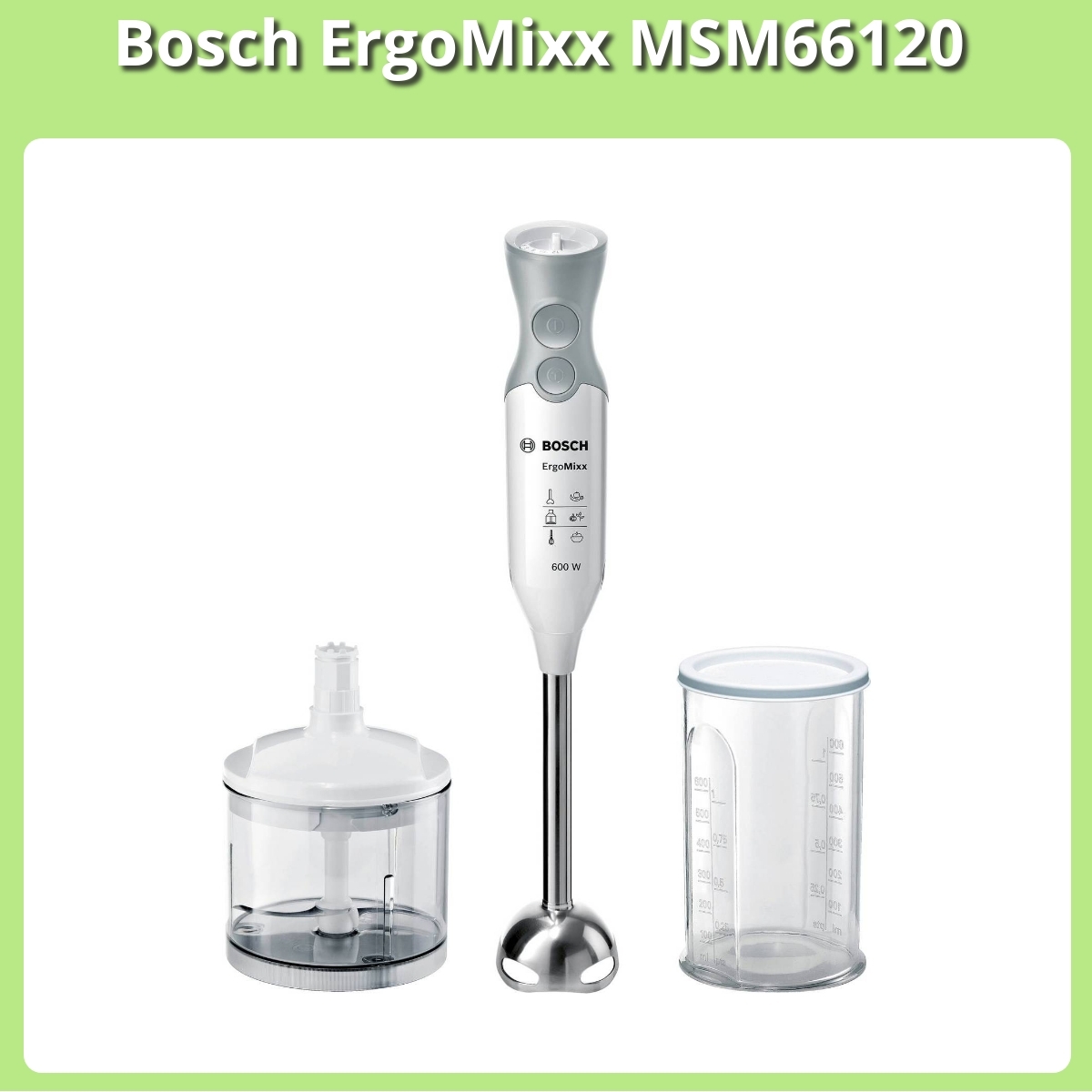 Anmeldelse af Bosch ErgoMixx MSM66120