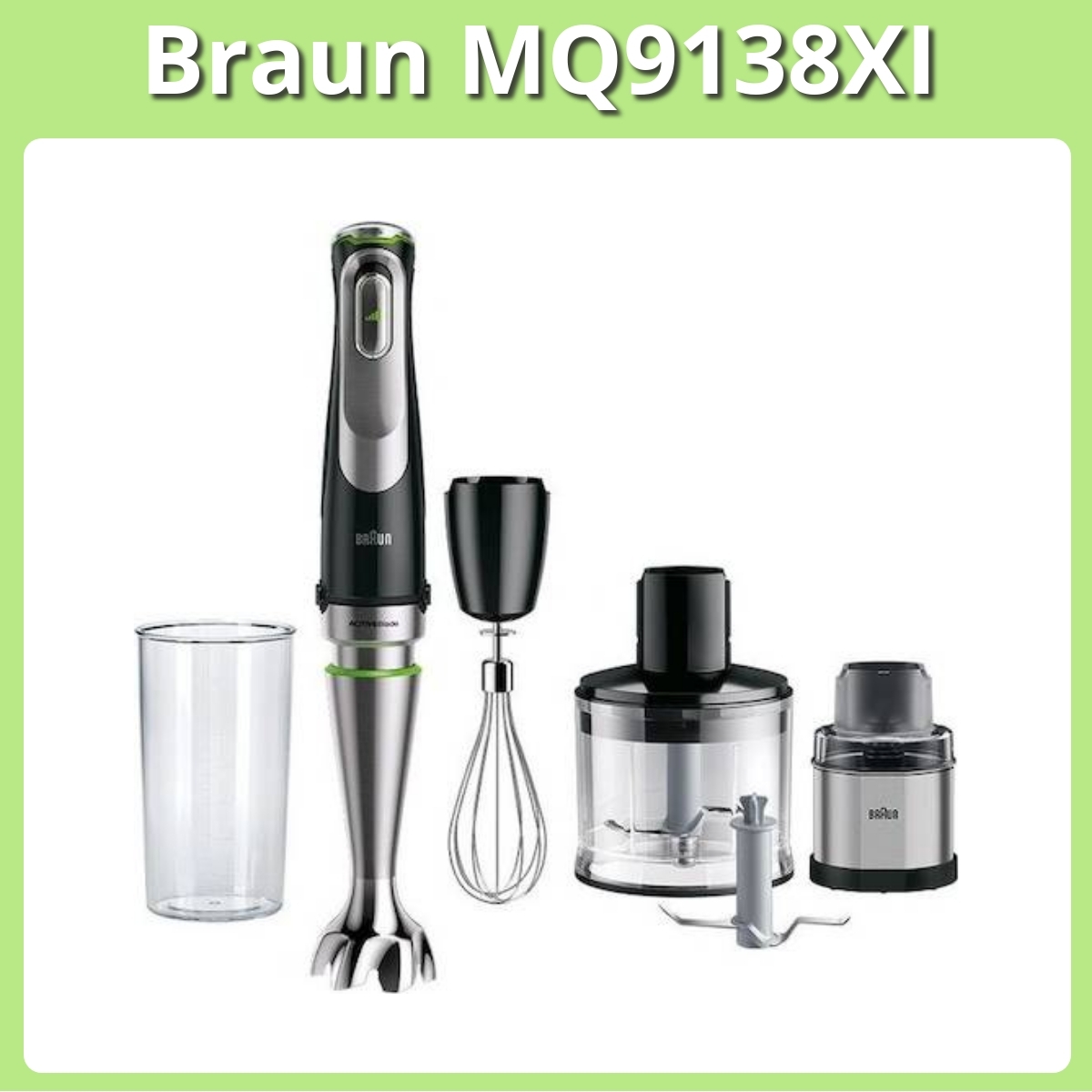 Anmeldelse af Braun MQ9138XI