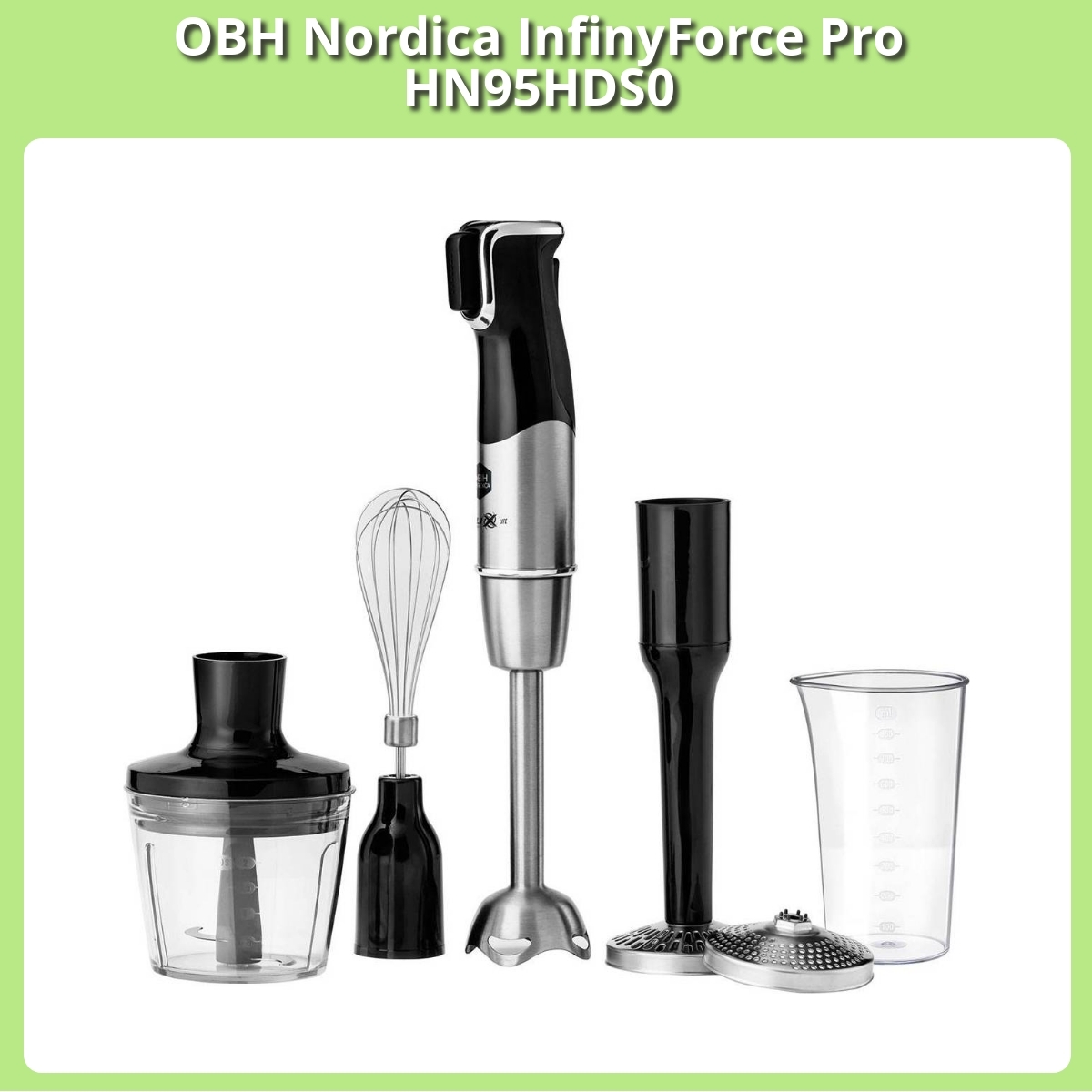 Anmeldelse af OBH Nordica InfinyForce Pro HN95HDS0