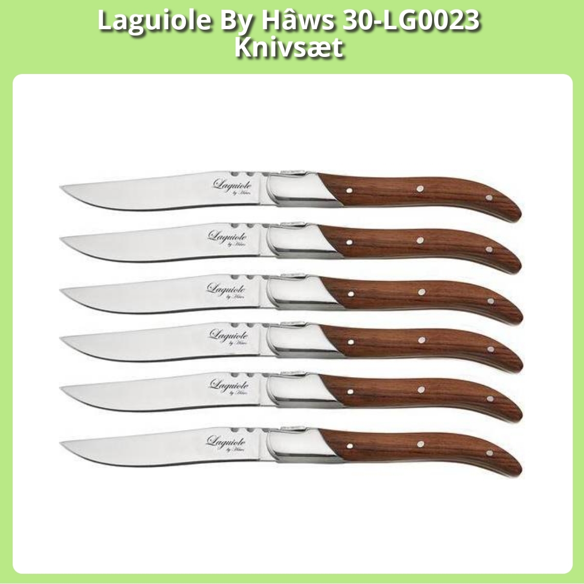 Anmeldelse af Laguiole By Hâws 30-LG0023 Knivsæt