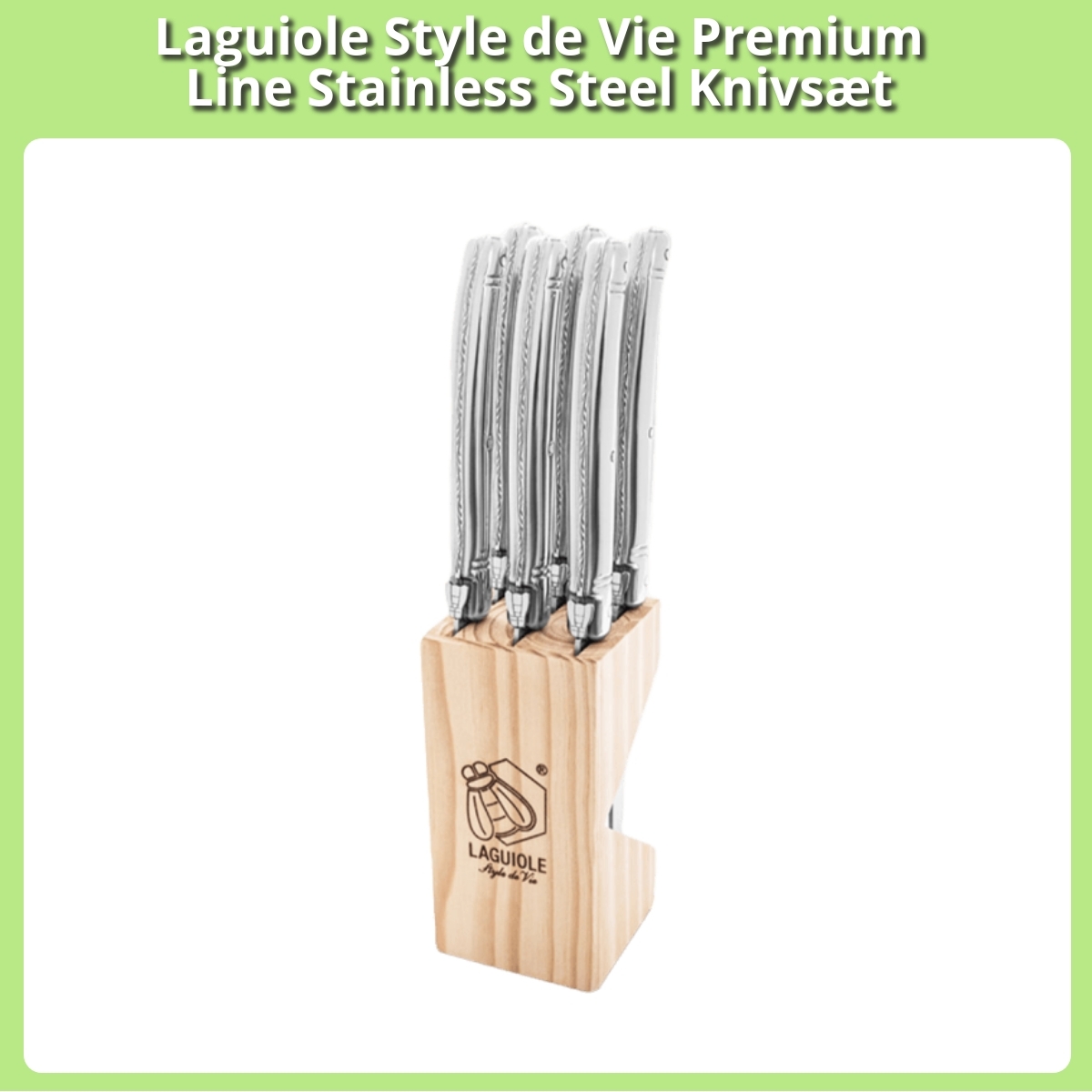 Anmeldelse af Laguiole Style de Vie Premium Line Stainless Steel Knivsæt