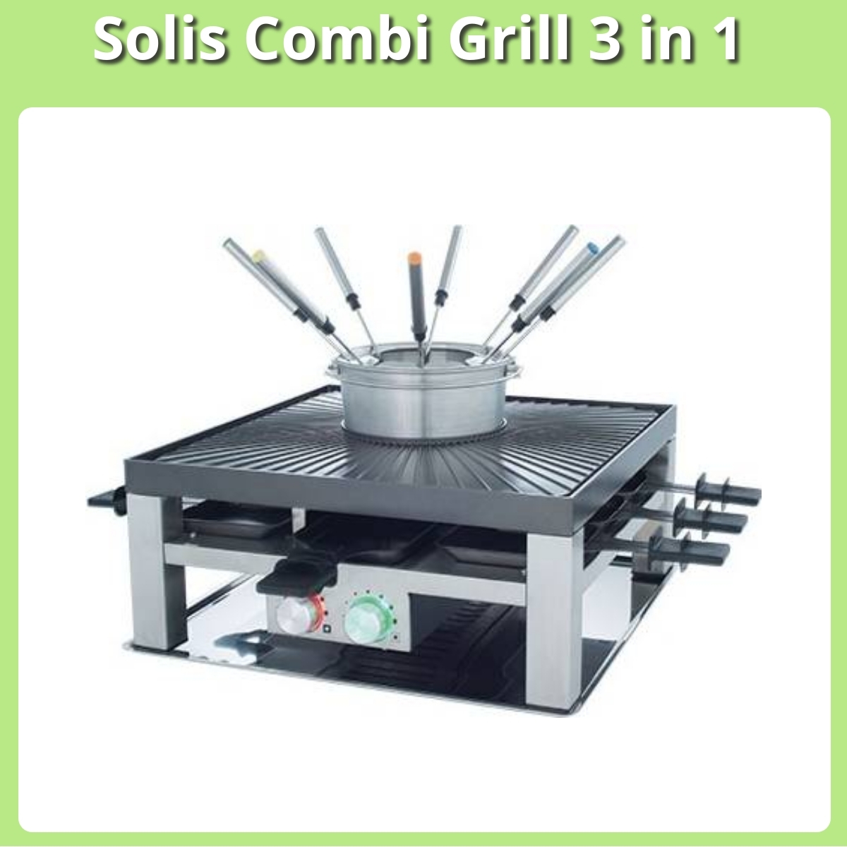 Anmeldelse af Solis Combi Grill 3 in 1