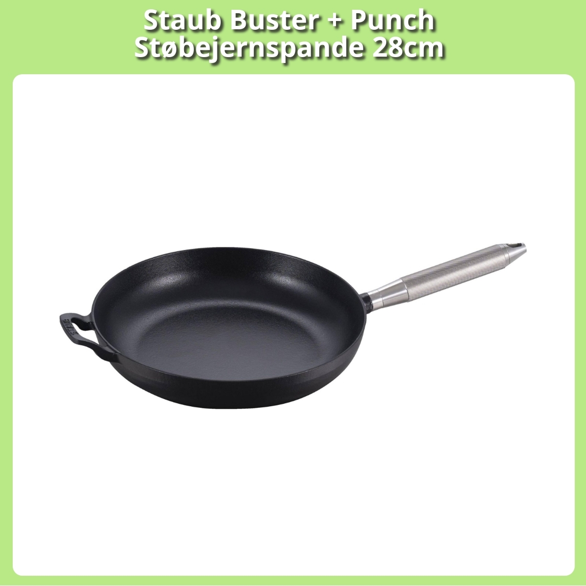 Anmeldelse af Staub Buster + Punch Støbejernspande 28cm